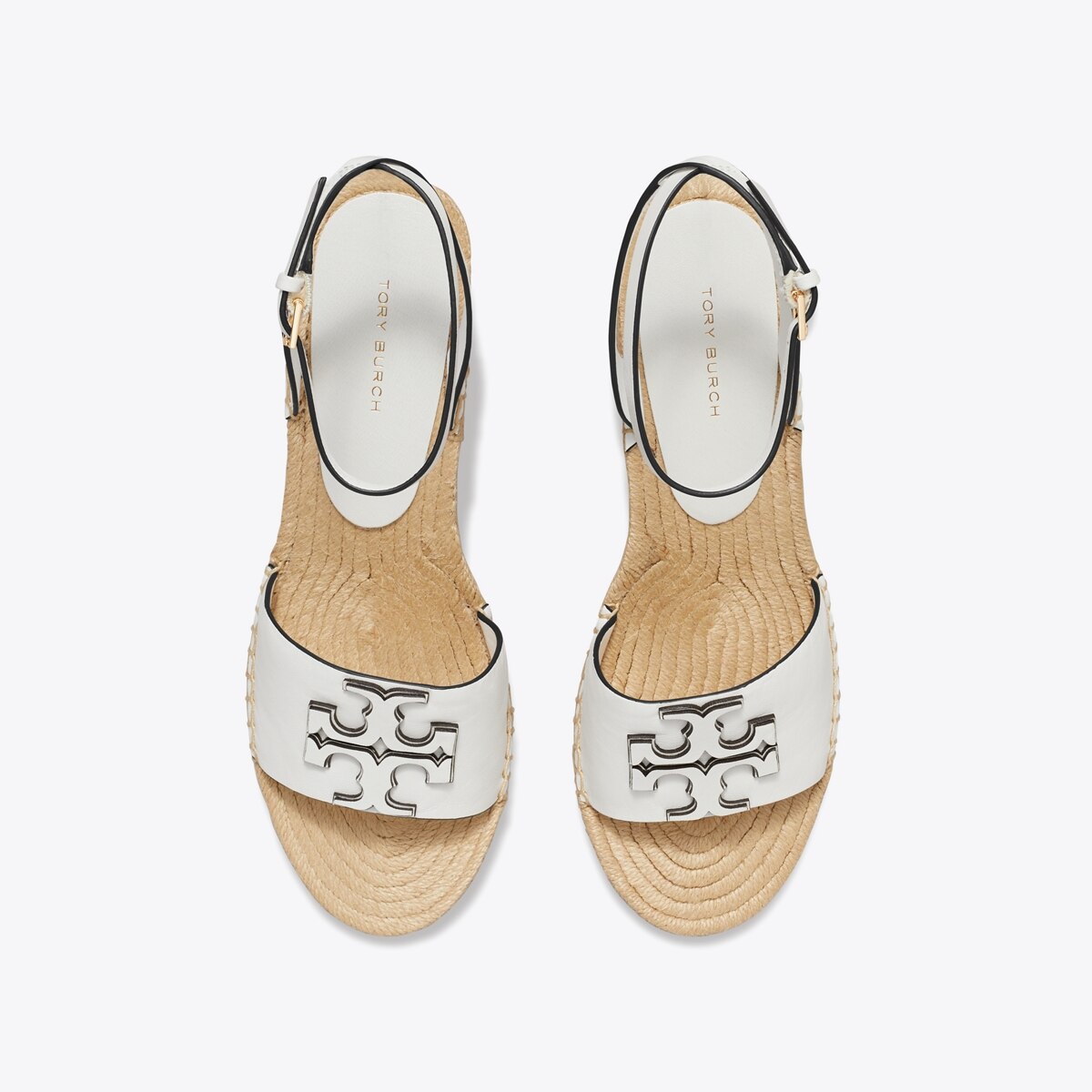 Ines Espadrille Wedge - white