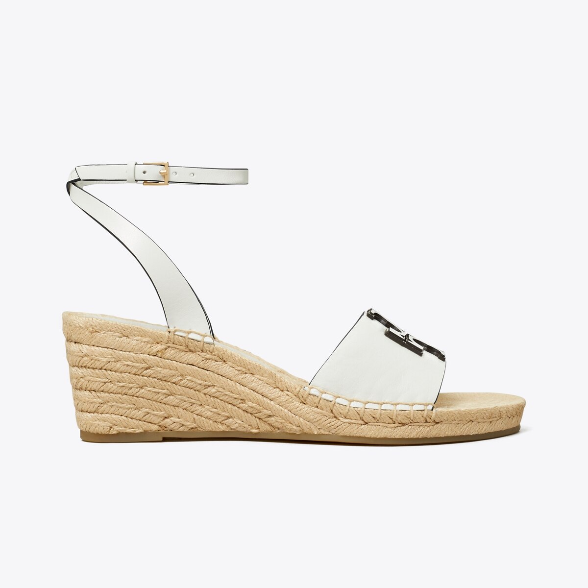 Ines Espadrille Wedge - white