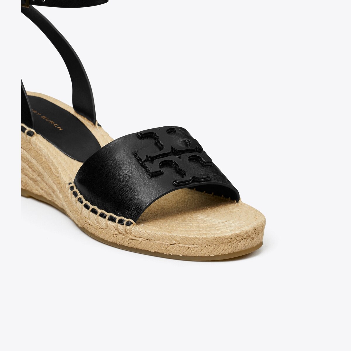 Ines Espadrille Wedge - perfect black