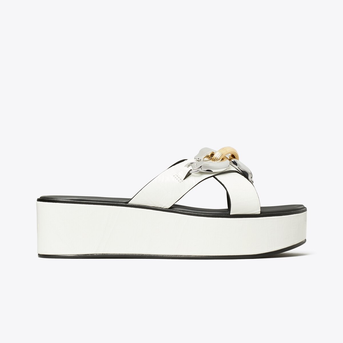 Jessa Platform Sandal - white