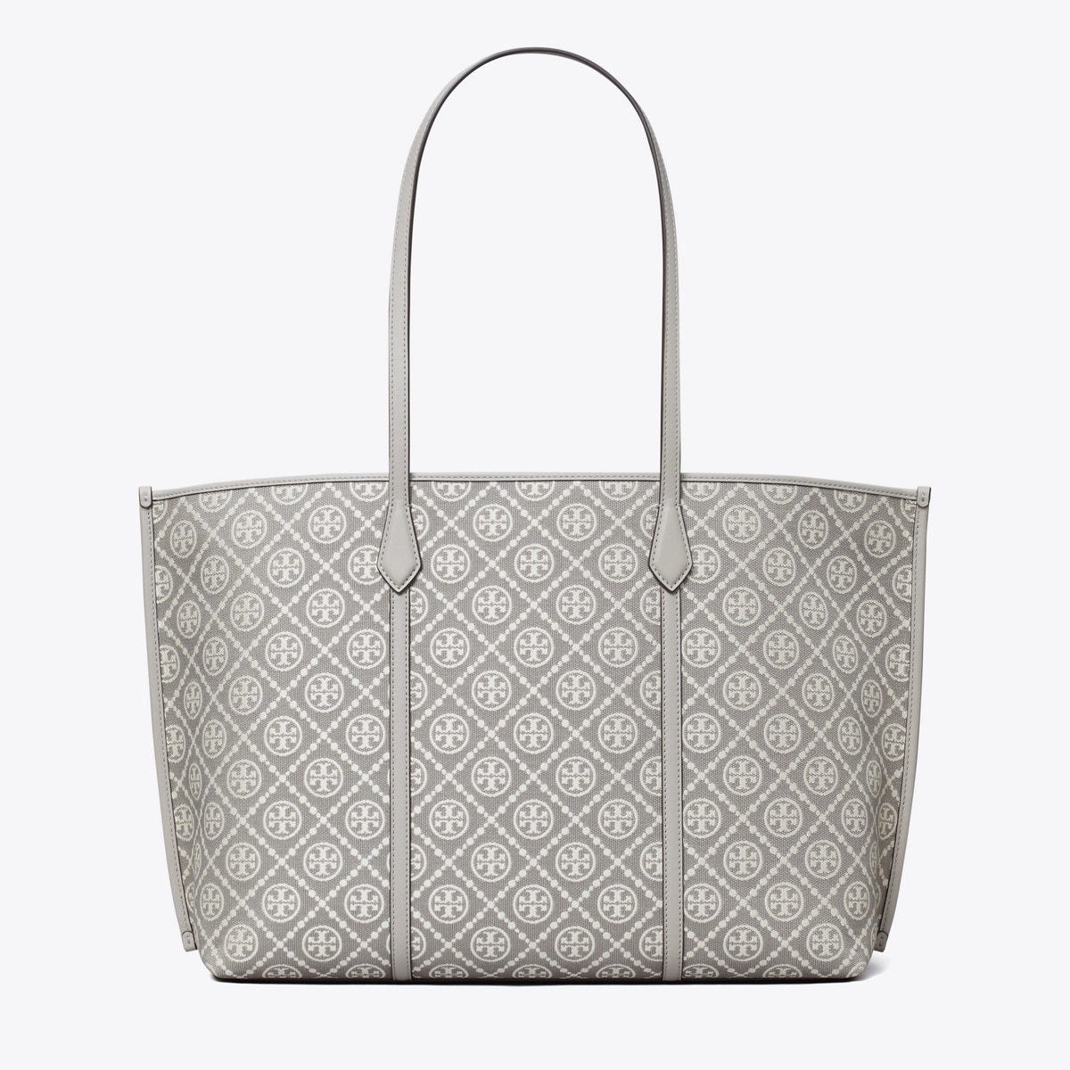 T Monogram Perry Tote - gray