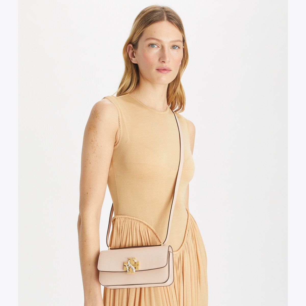 Small Eleanor Rectangular Bag - pink