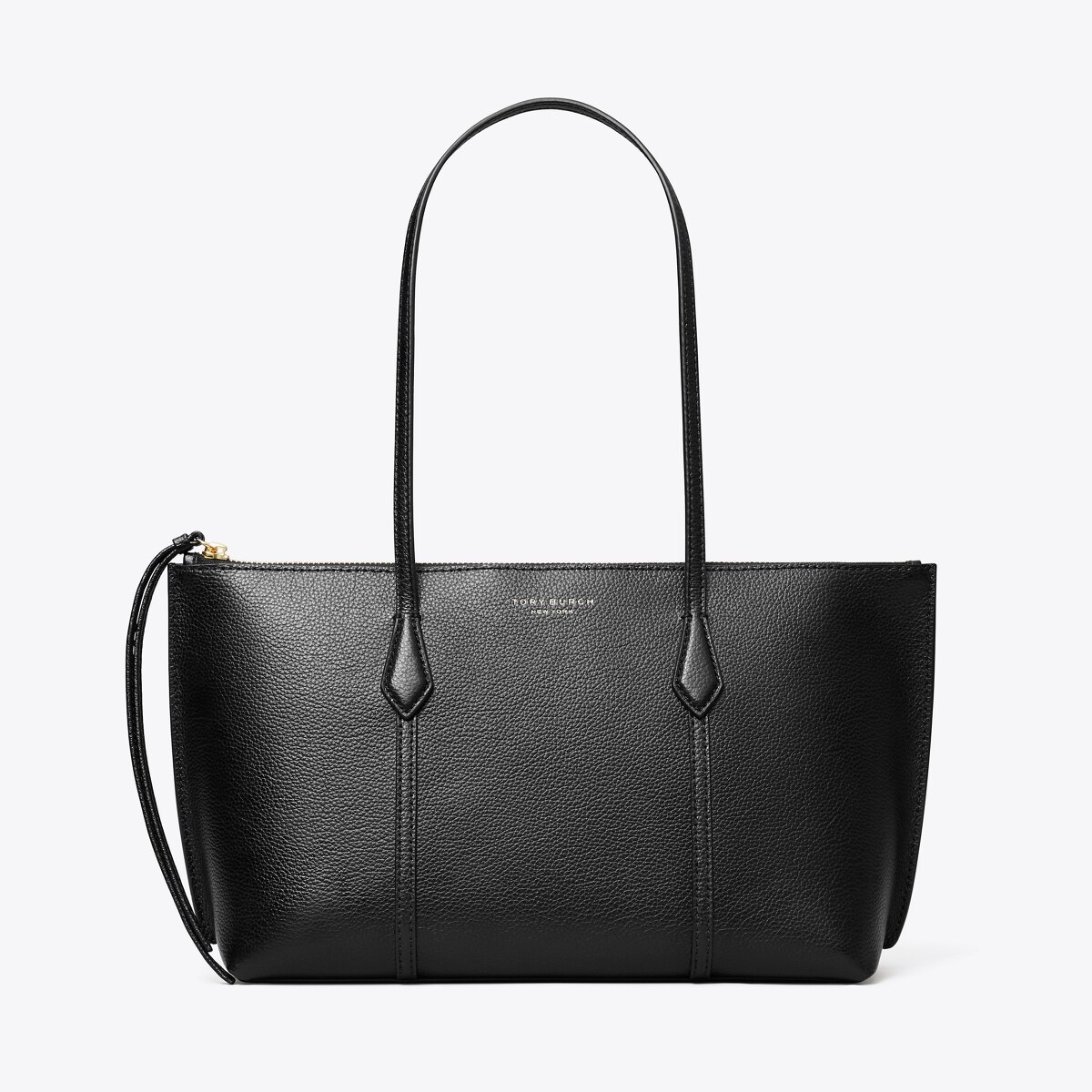 Small Perry Zip Tote - black