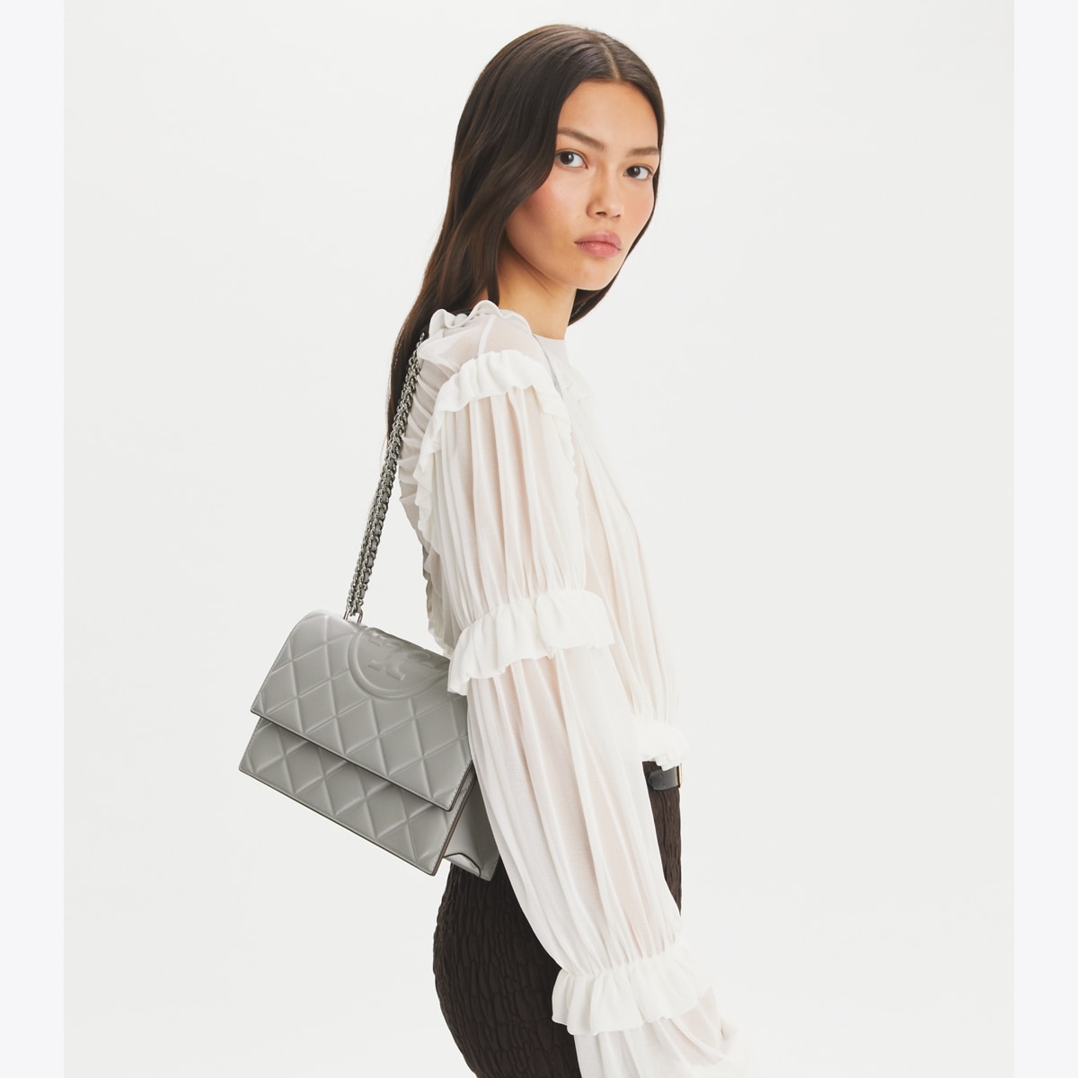 Fleming Shoulder Bag - gray