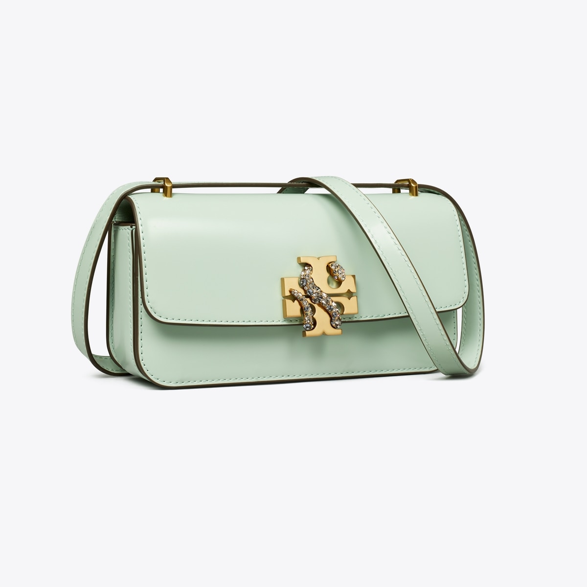 Small Eleanor Rectangular Bag - blue