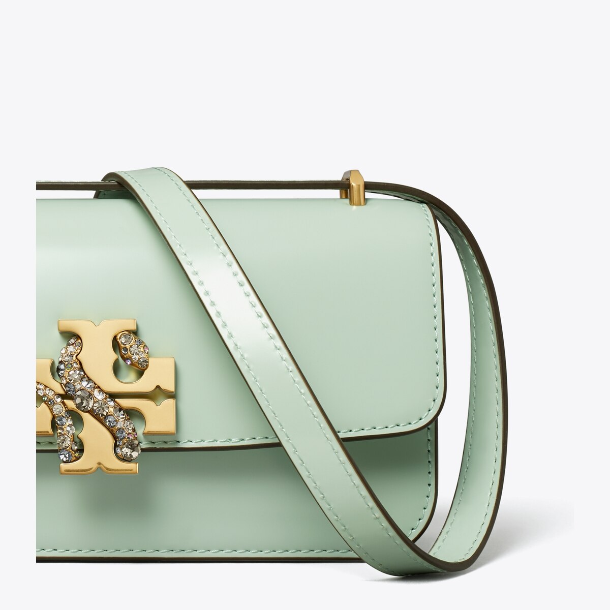 Small Eleanor Rectangular Bag - blue