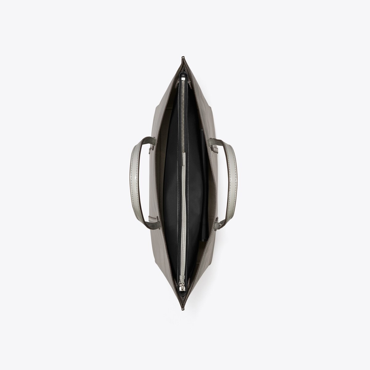 Perry Distressed Tote - gray