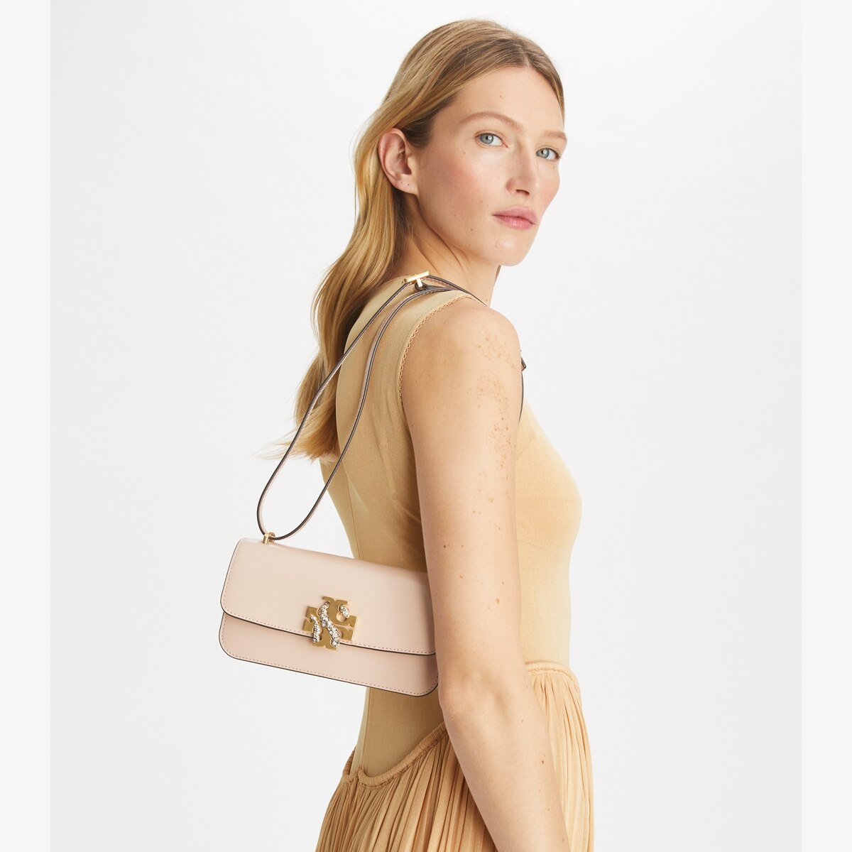 Small Eleanor Rectangular Bag - pink