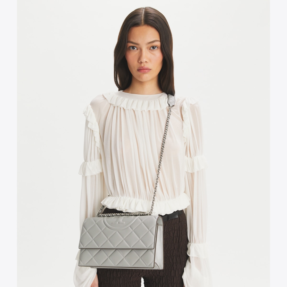 Fleming Shoulder Bag - gray