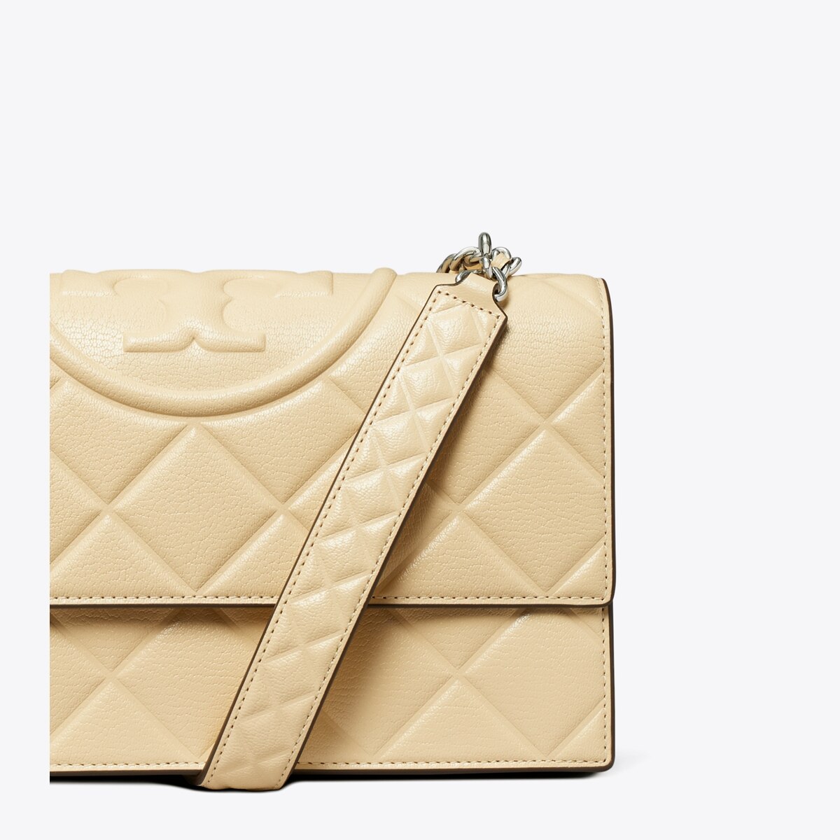 Fleming Shoulder Bag - beige