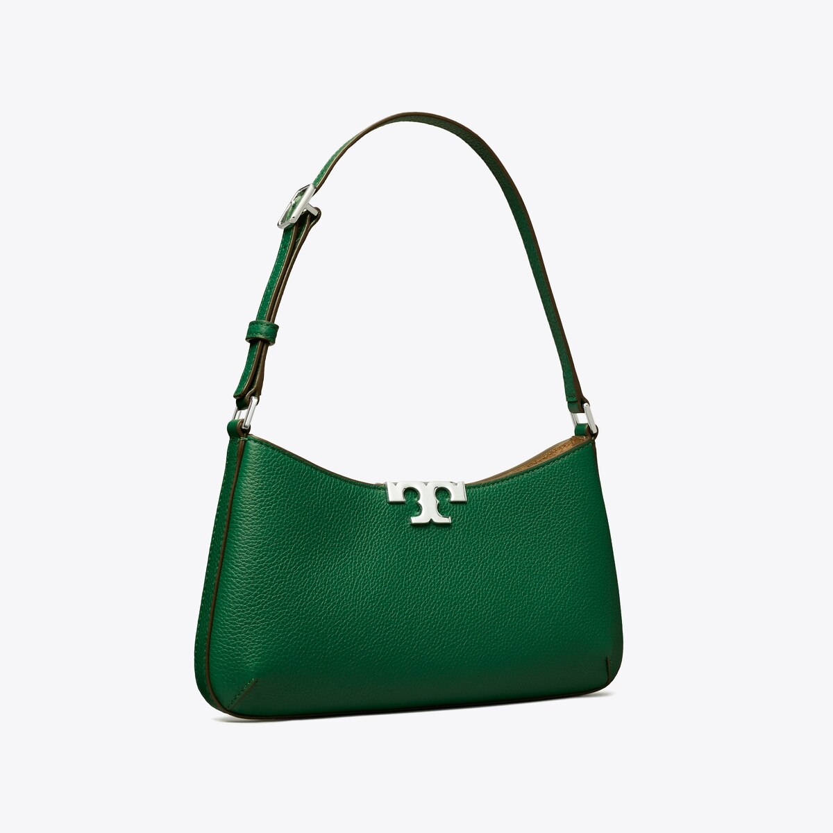 Eleanor Soft Slim Shoulder Bag - green