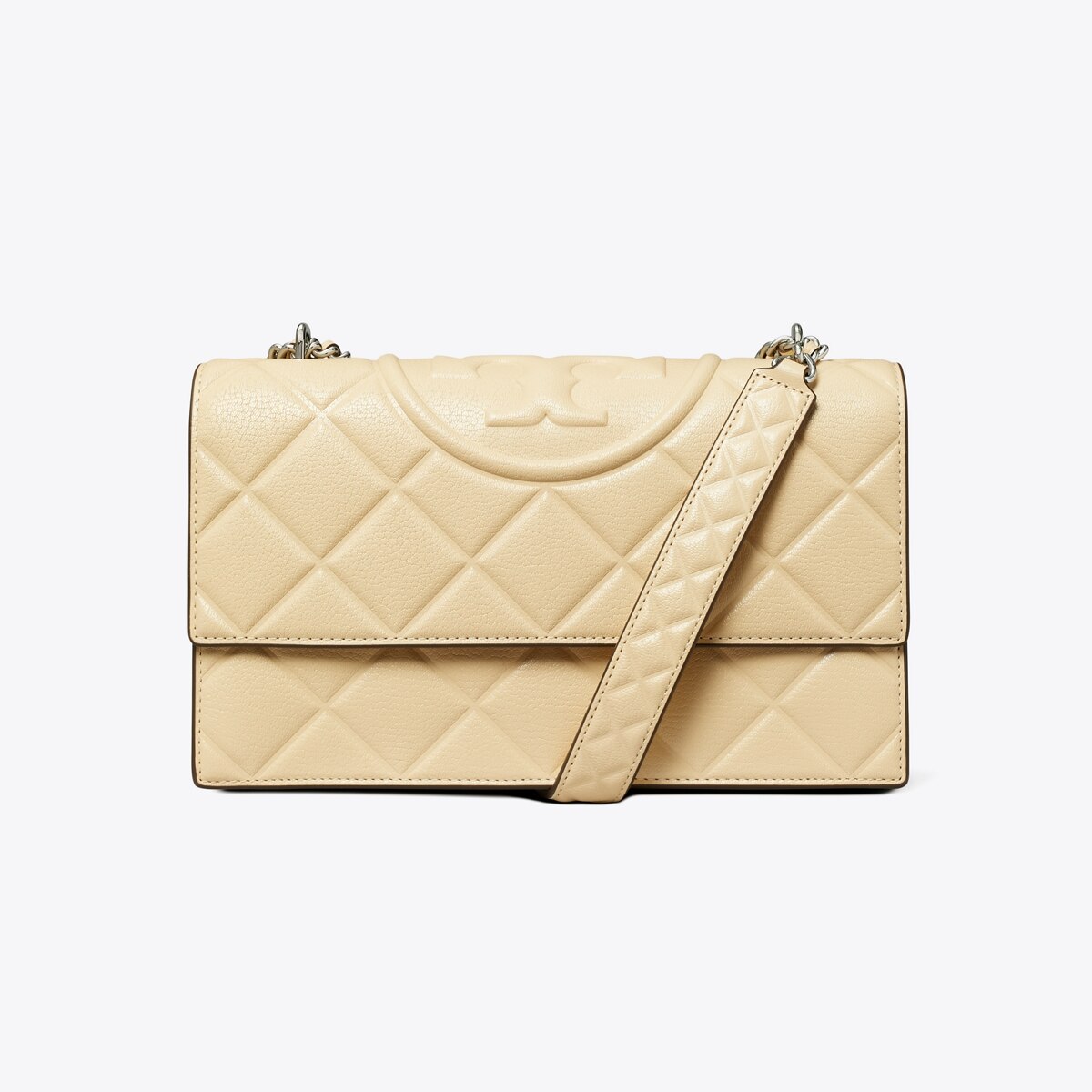 Fleming Shoulder Bag - beige