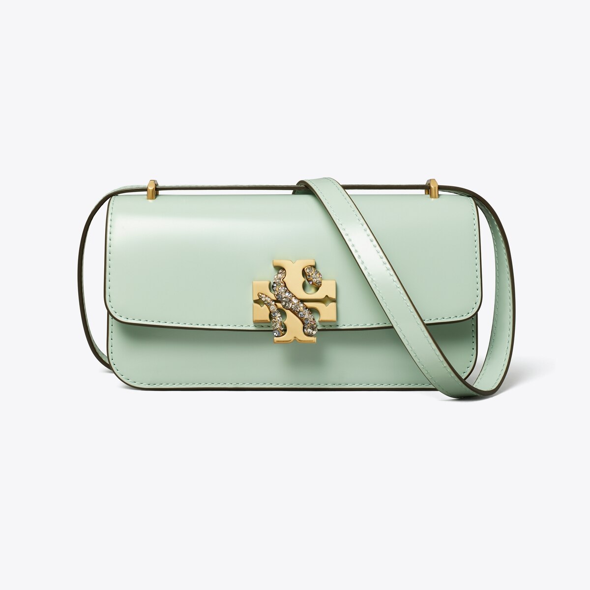 Small Eleanor Rectangular Bag - blue