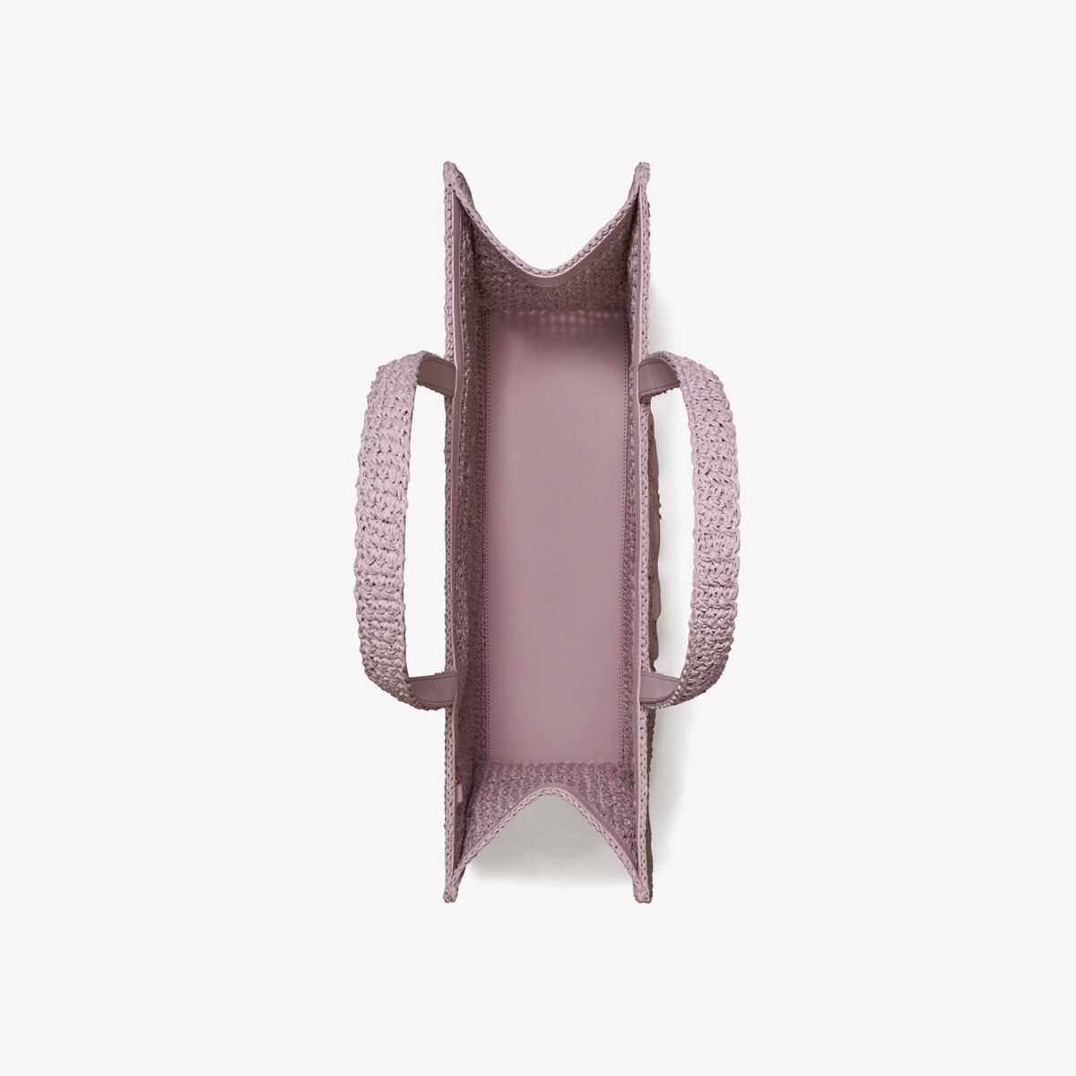 Large Ella Hand-Crocheted Tote - purple