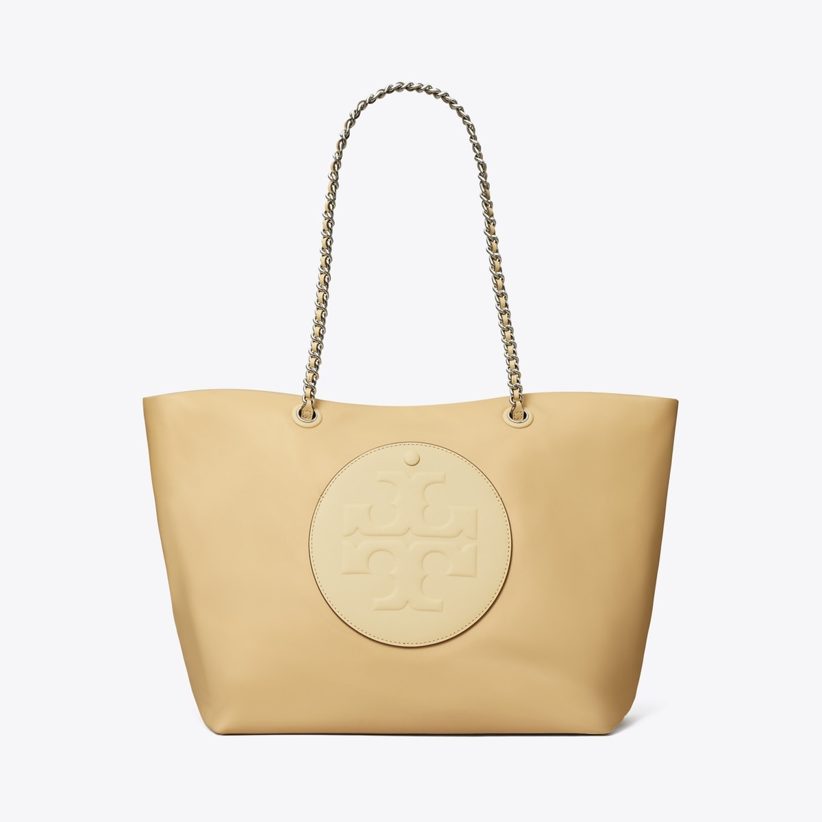 Ella Chain Tote - beige