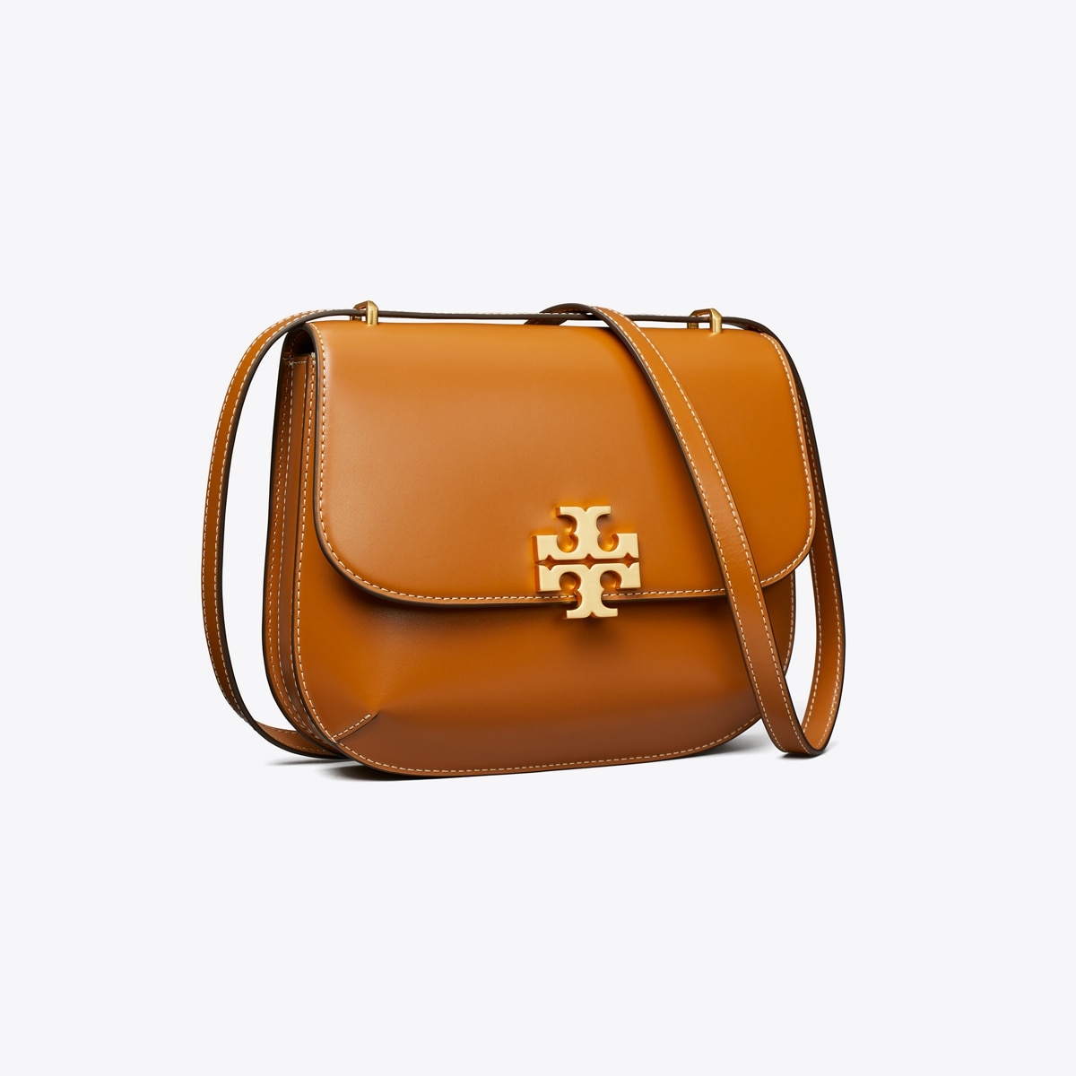 Eleanor Slim Saddlebag - light cream