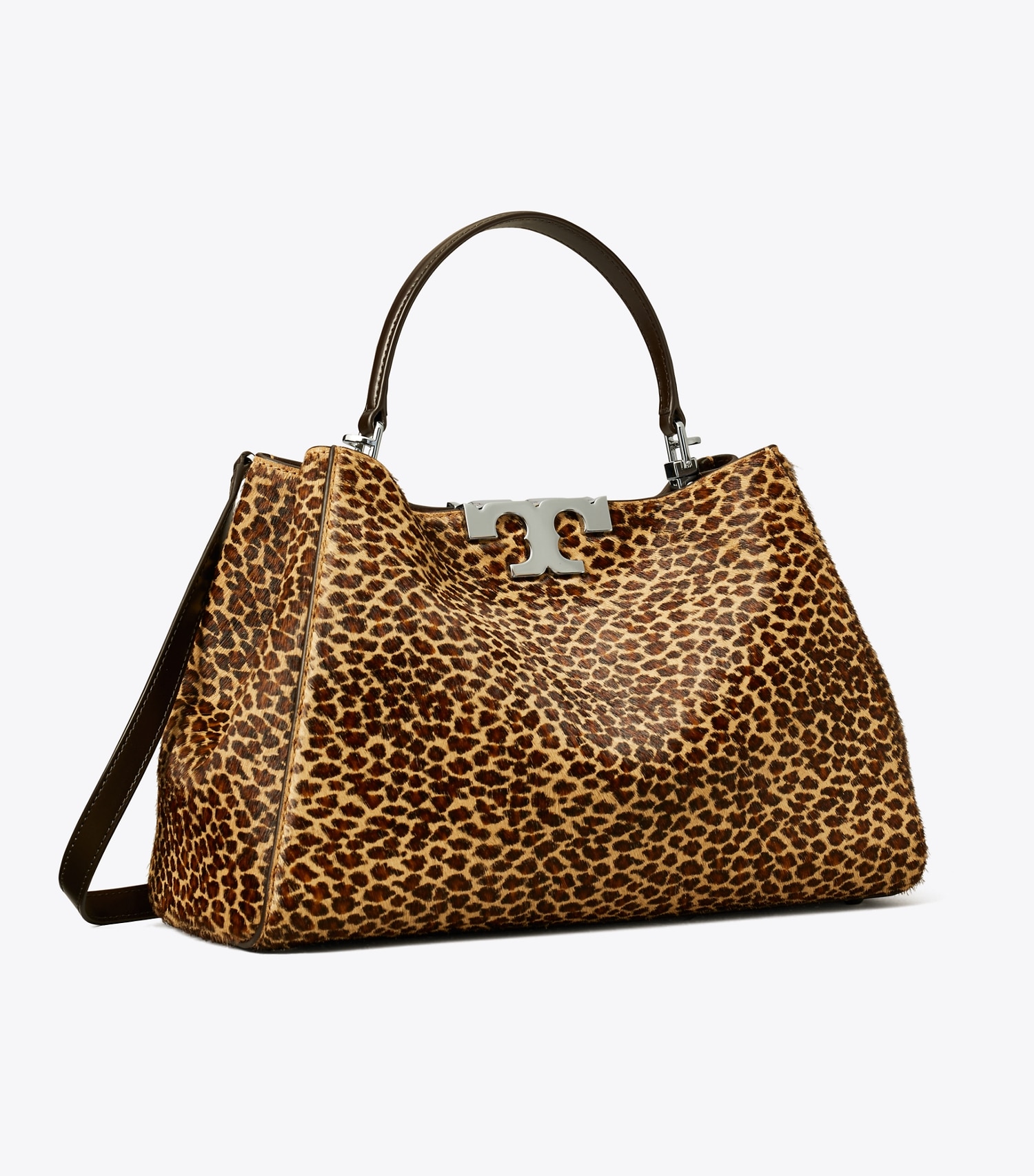 ELEANOR CALF HAIR SATCHEL