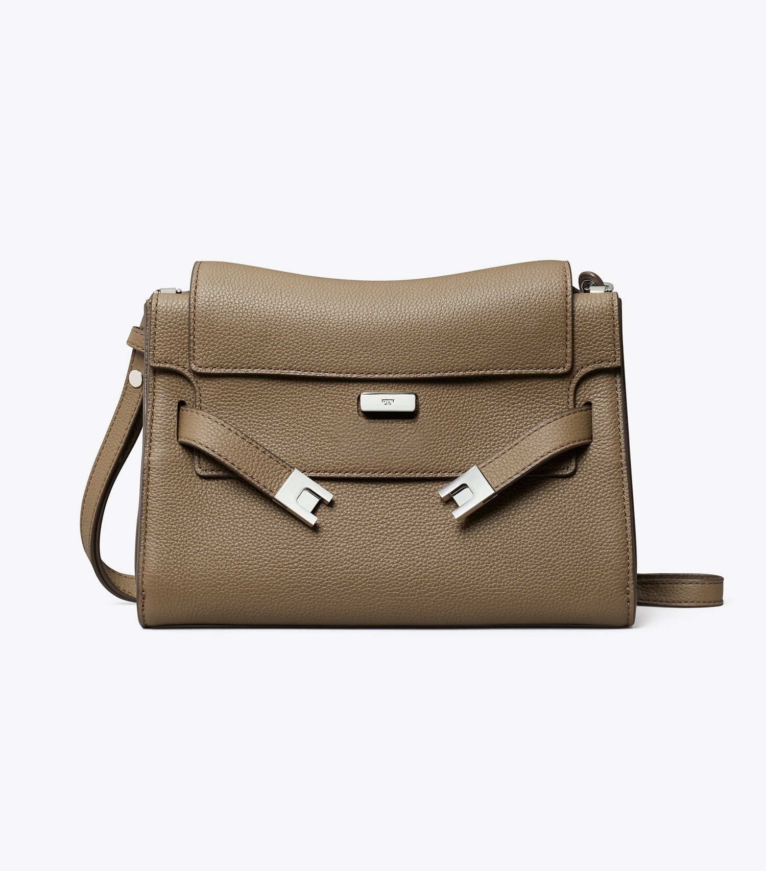 LEE RADZIWILL PEBBLED SHOULDER BAG