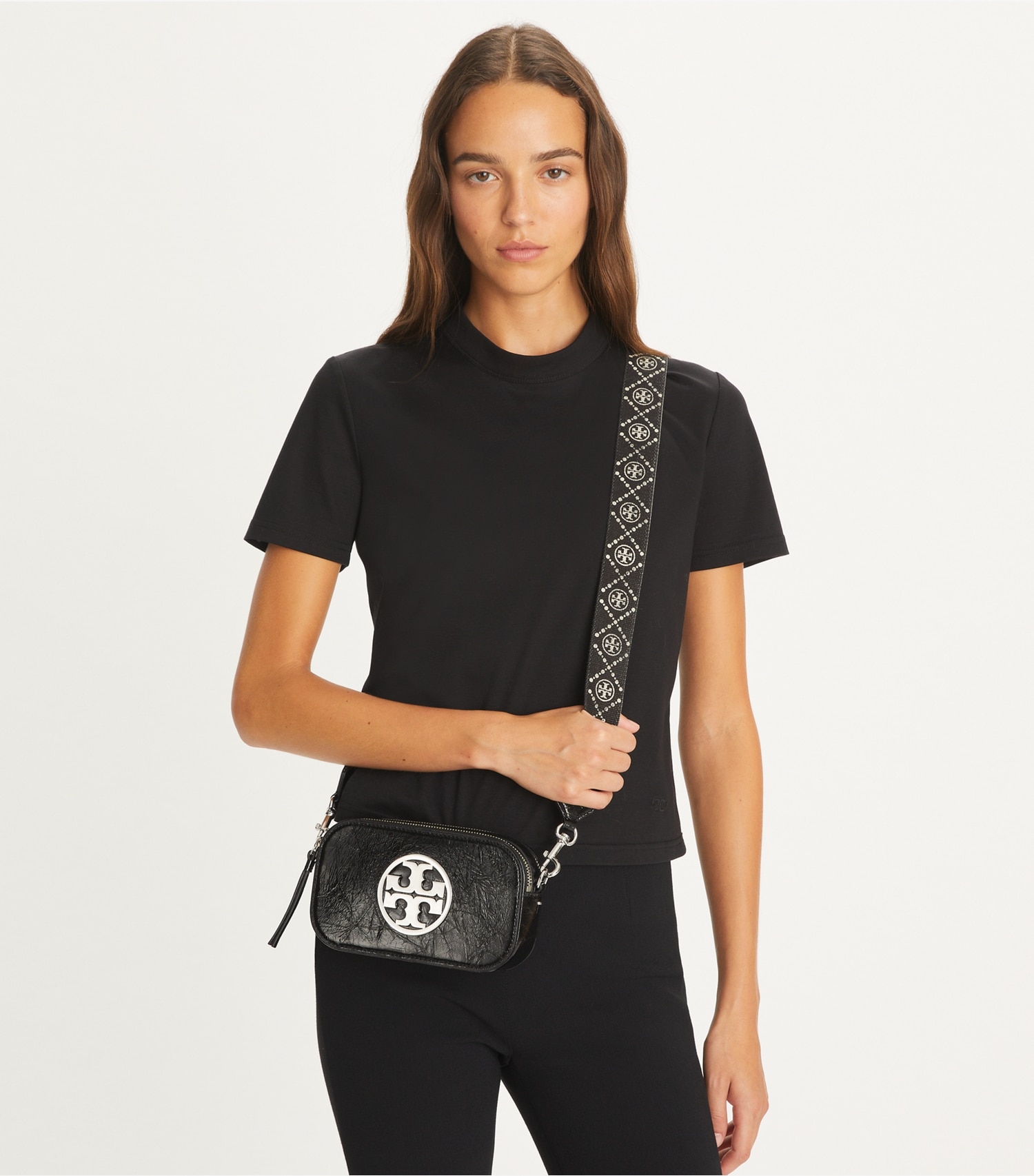 MINI MILLER CRINKLE CROSSBODY BAG