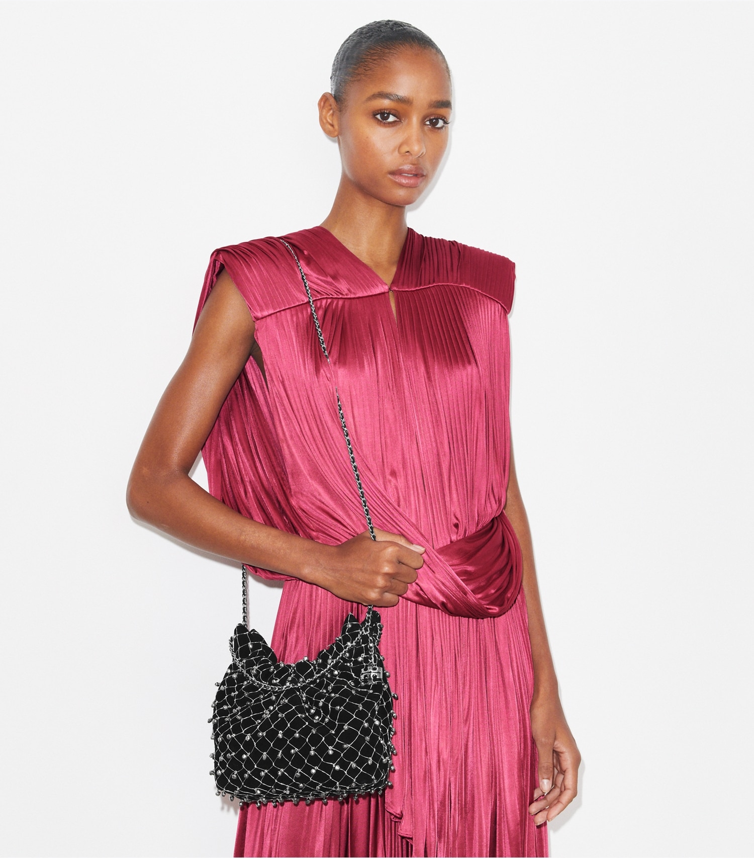 MINI FLEMING BELL HOBO BAG