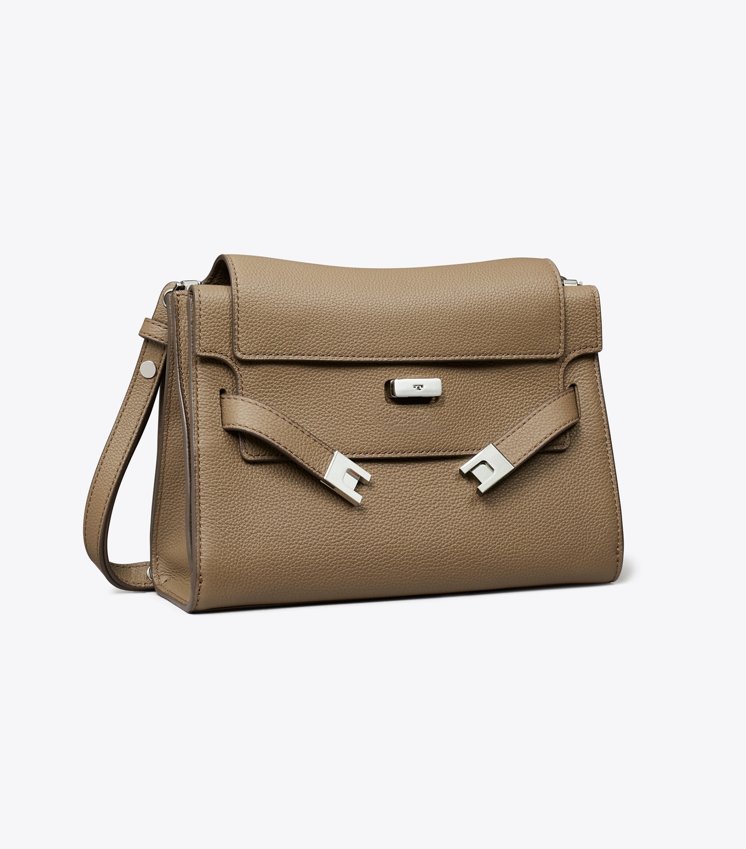 LEE RADZIWILL PEBBLED SHOULDER BAG