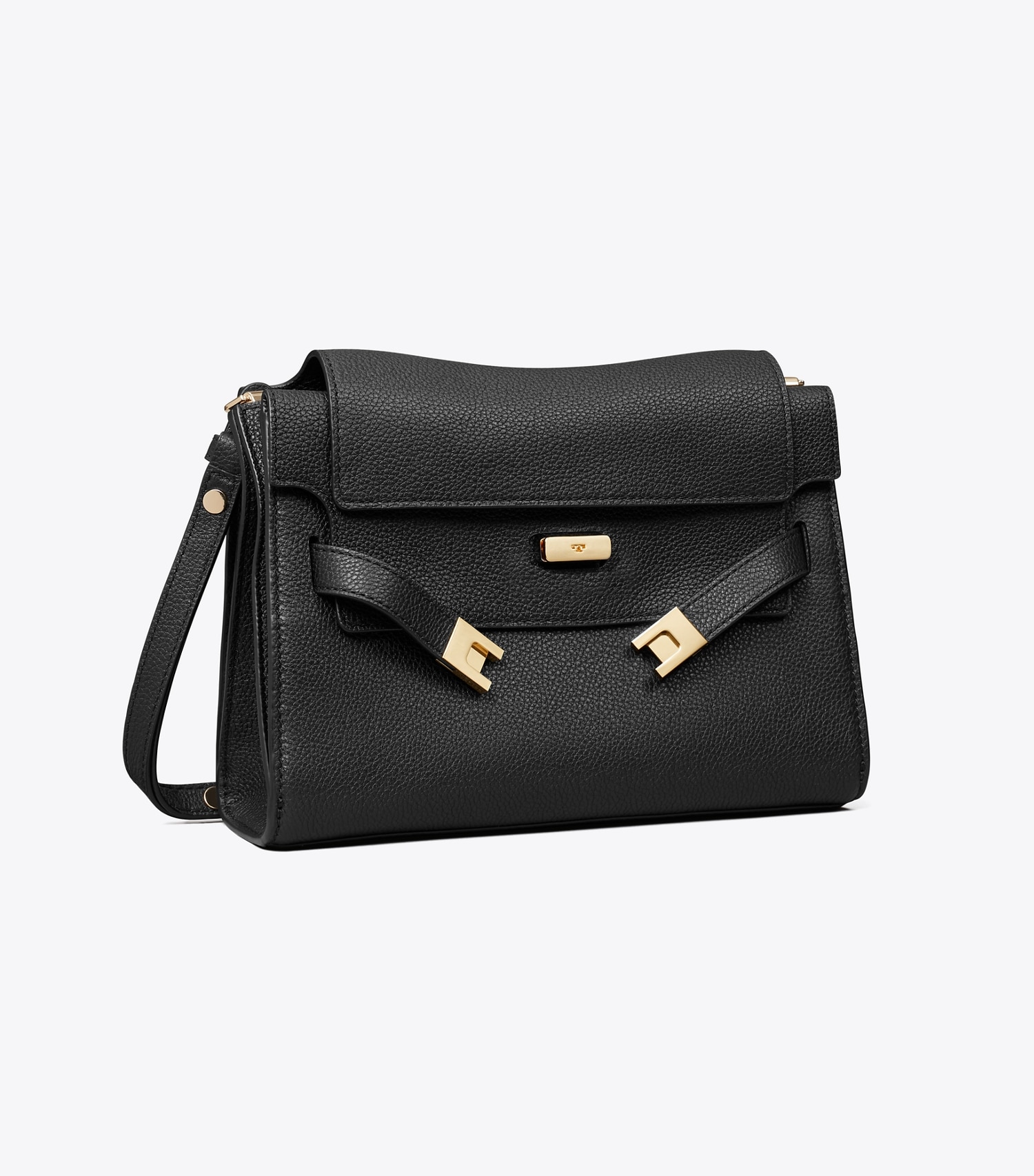 LEE RADZIWILL PEBBLED SHOULDER BAG