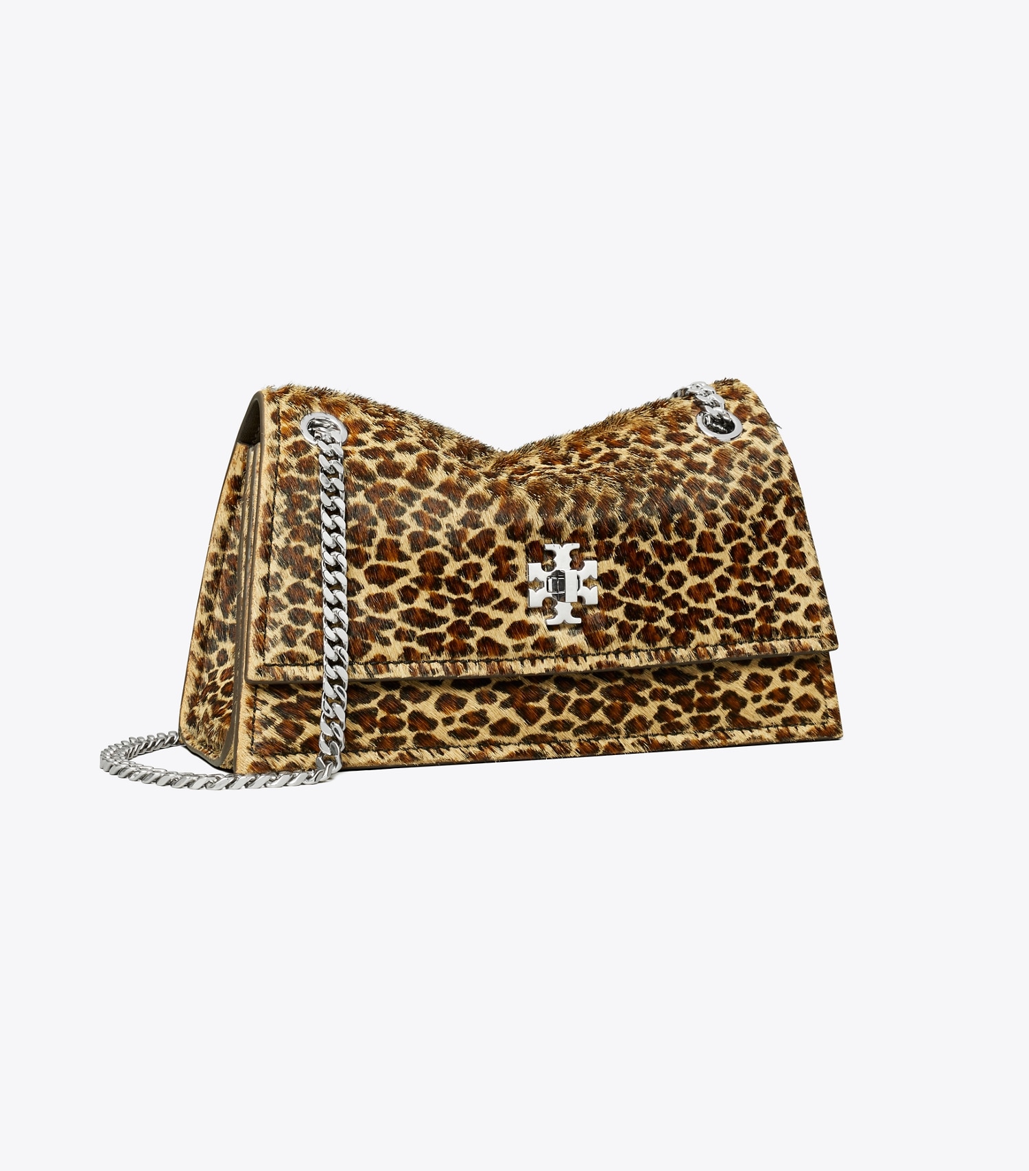 MINI KIRA TURNLOCK CALF HAIR SHOULDER BAG