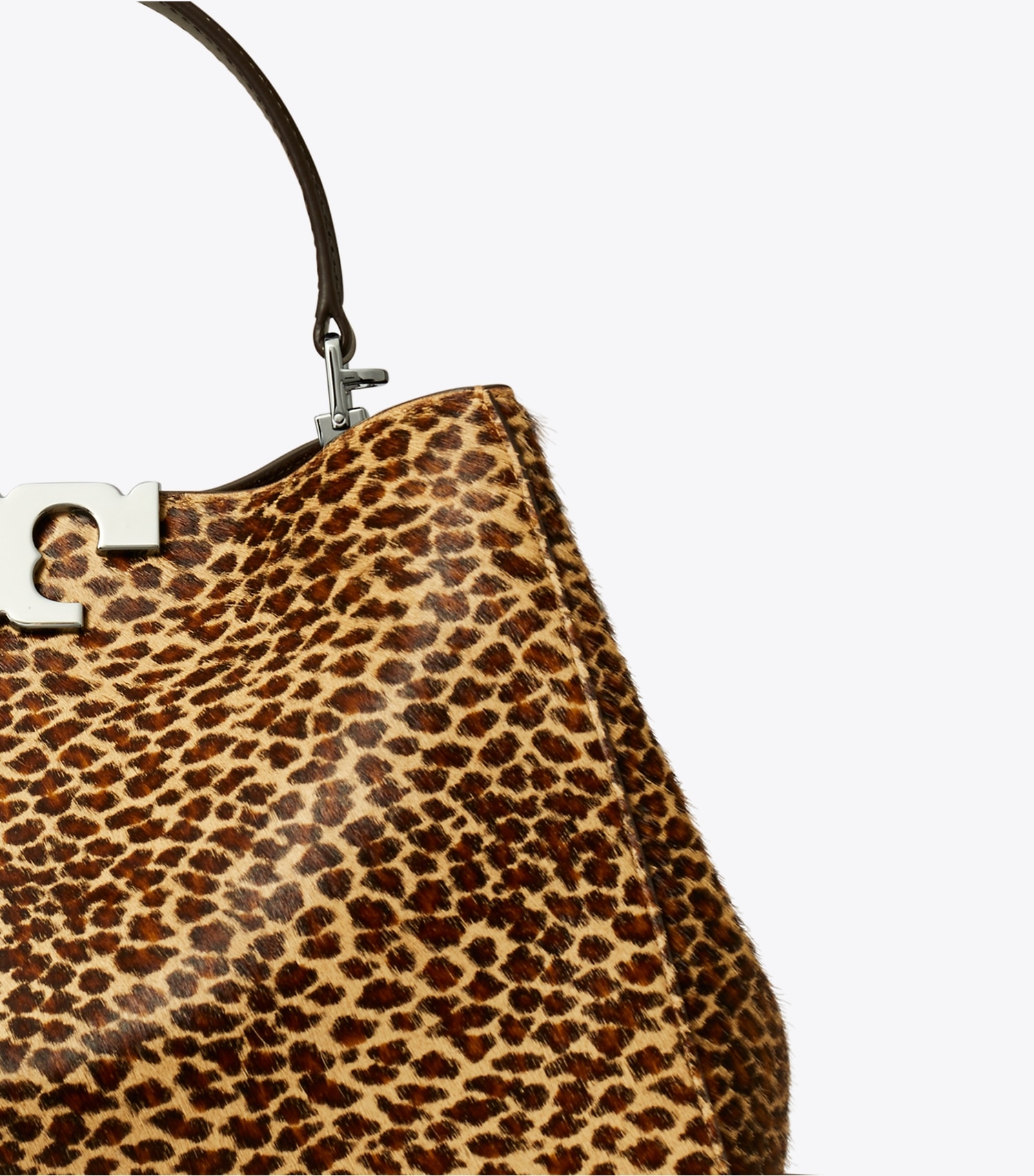 ELEANOR CALF HAIR SATCHEL