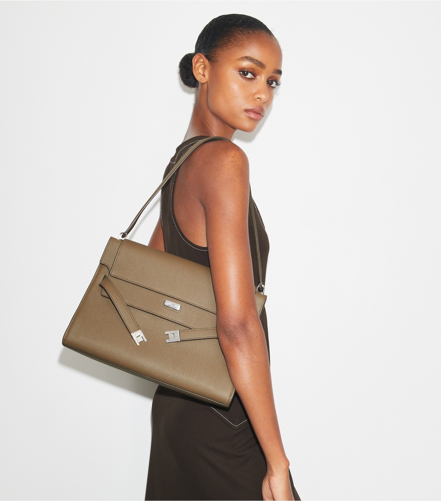 LARGE LEE RADZIWILL SHOULDER BAG