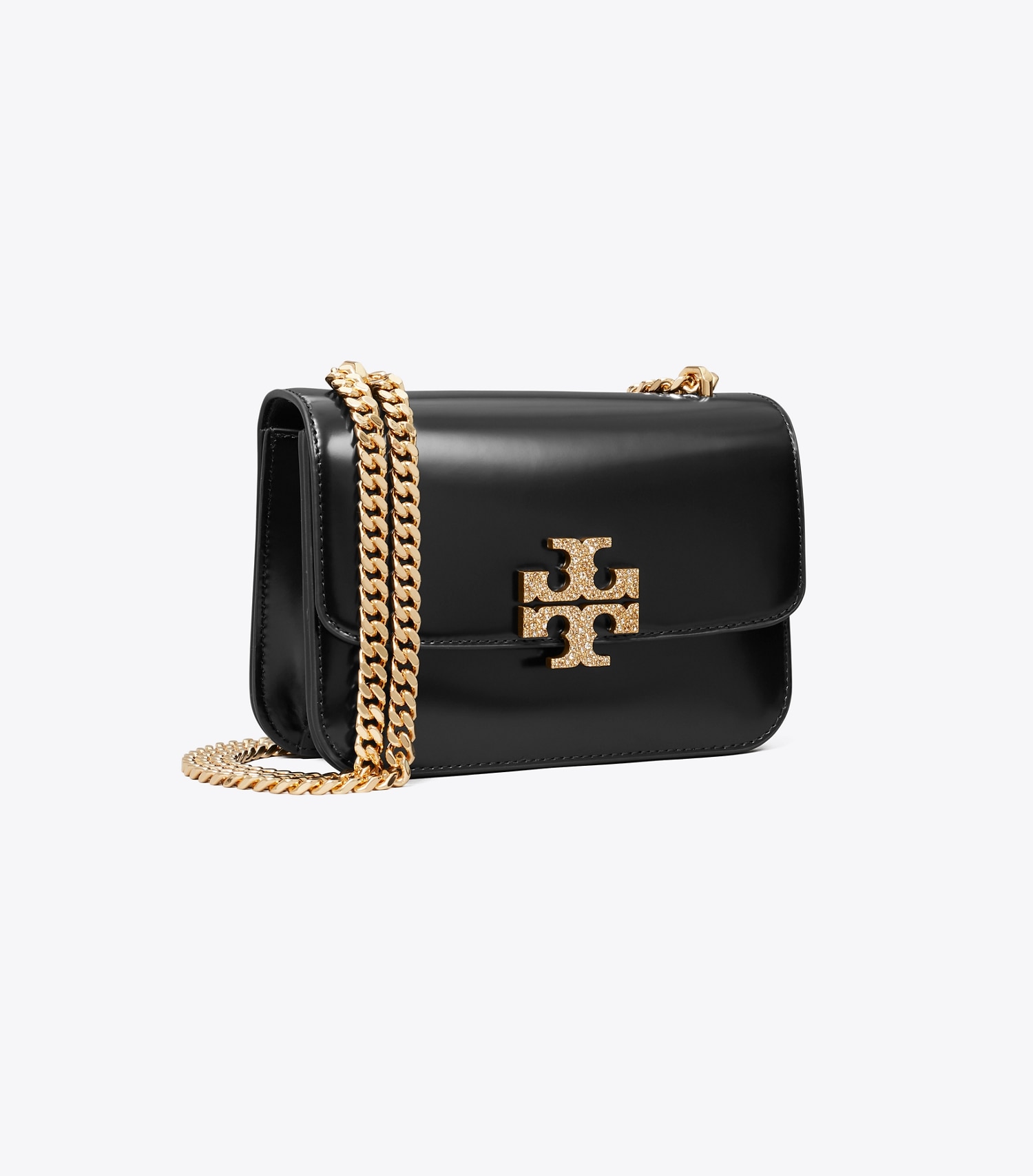 SMALL ELEANOR PAVÉ SHOULDER BAG