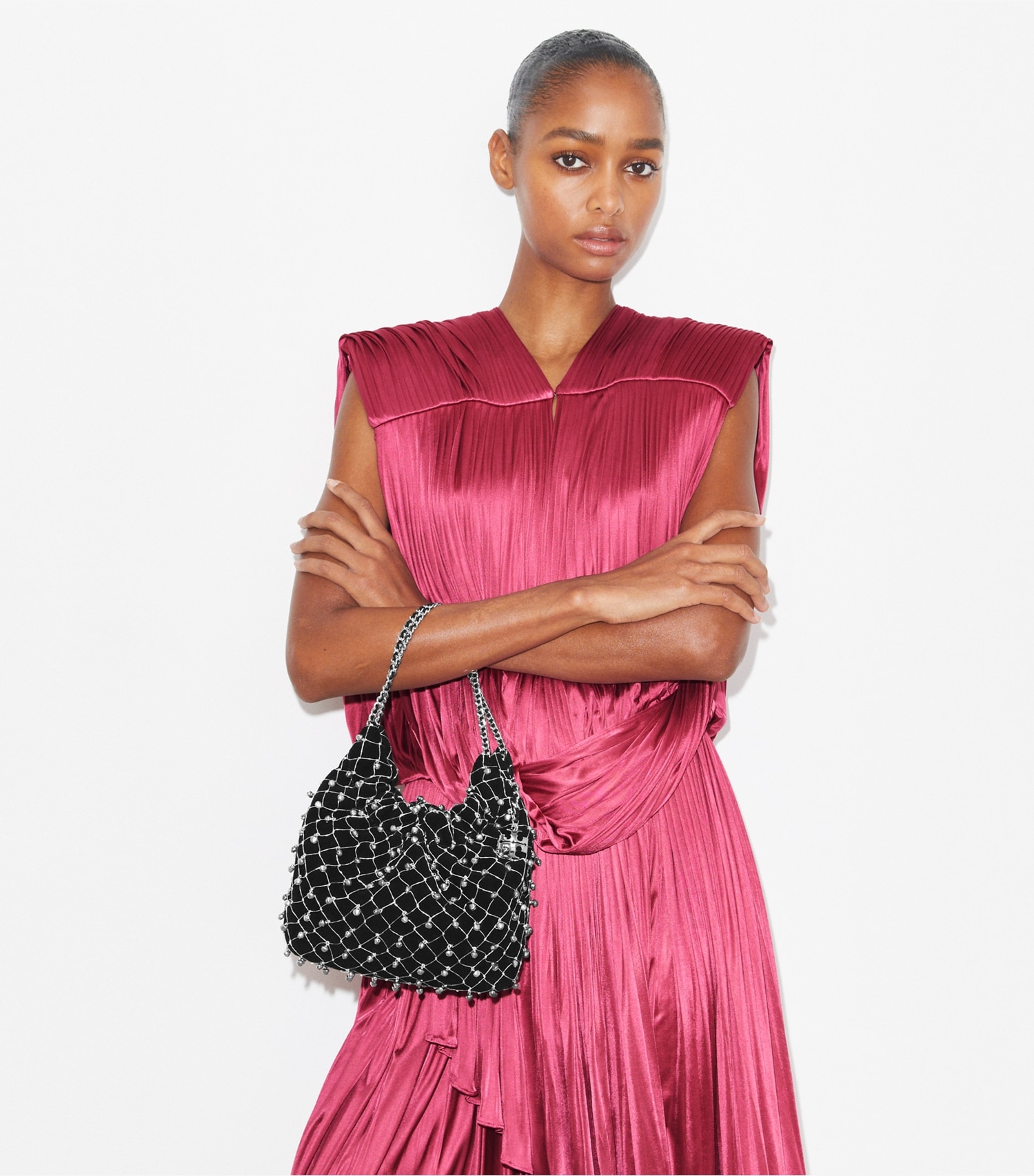 MINI FLEMING BELL HOBO BAG