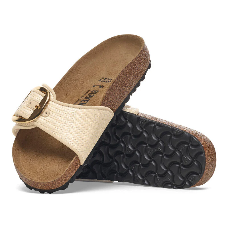 Madrid Big Buckle : Raffia Natural