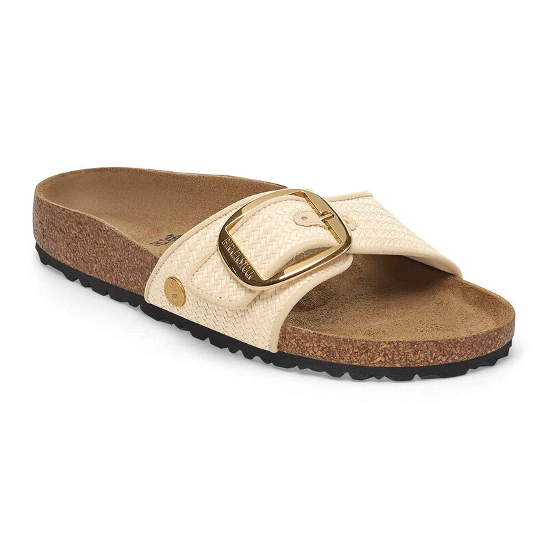 Madrid Big Buckle : Raffia Natural