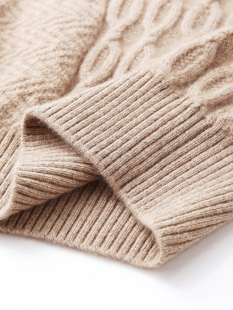 100% Cashmere Women's Knitted Sleeveless Sweater Vest