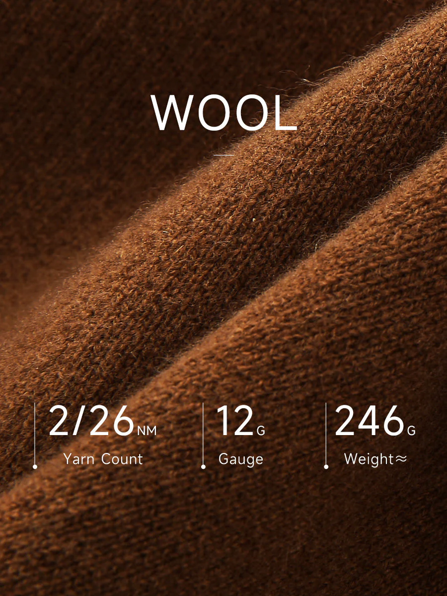 100% Wool Women's Button-Down Knit Vest