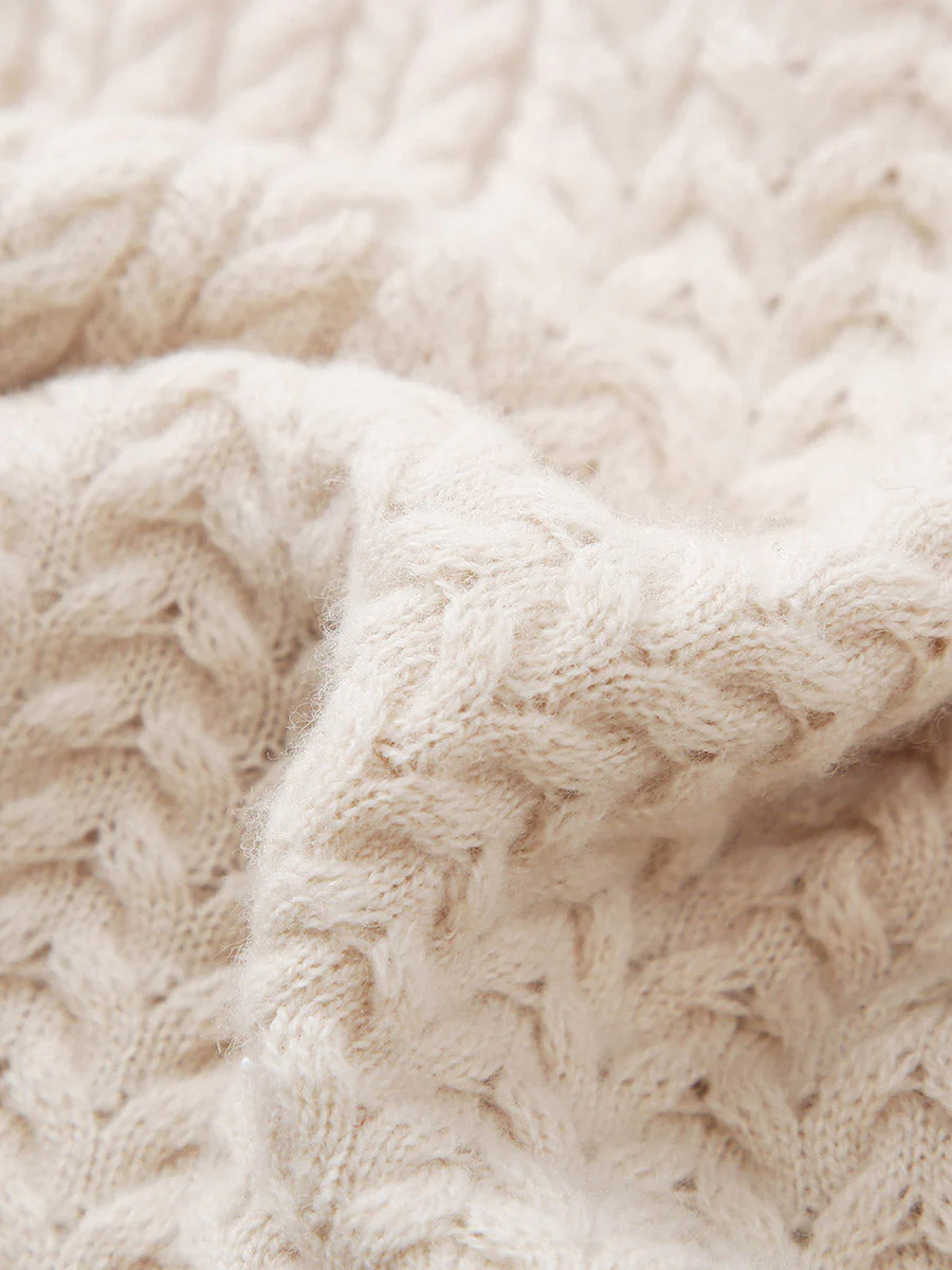 100% Wool Women's Knit Sleeveless Sweater Vest