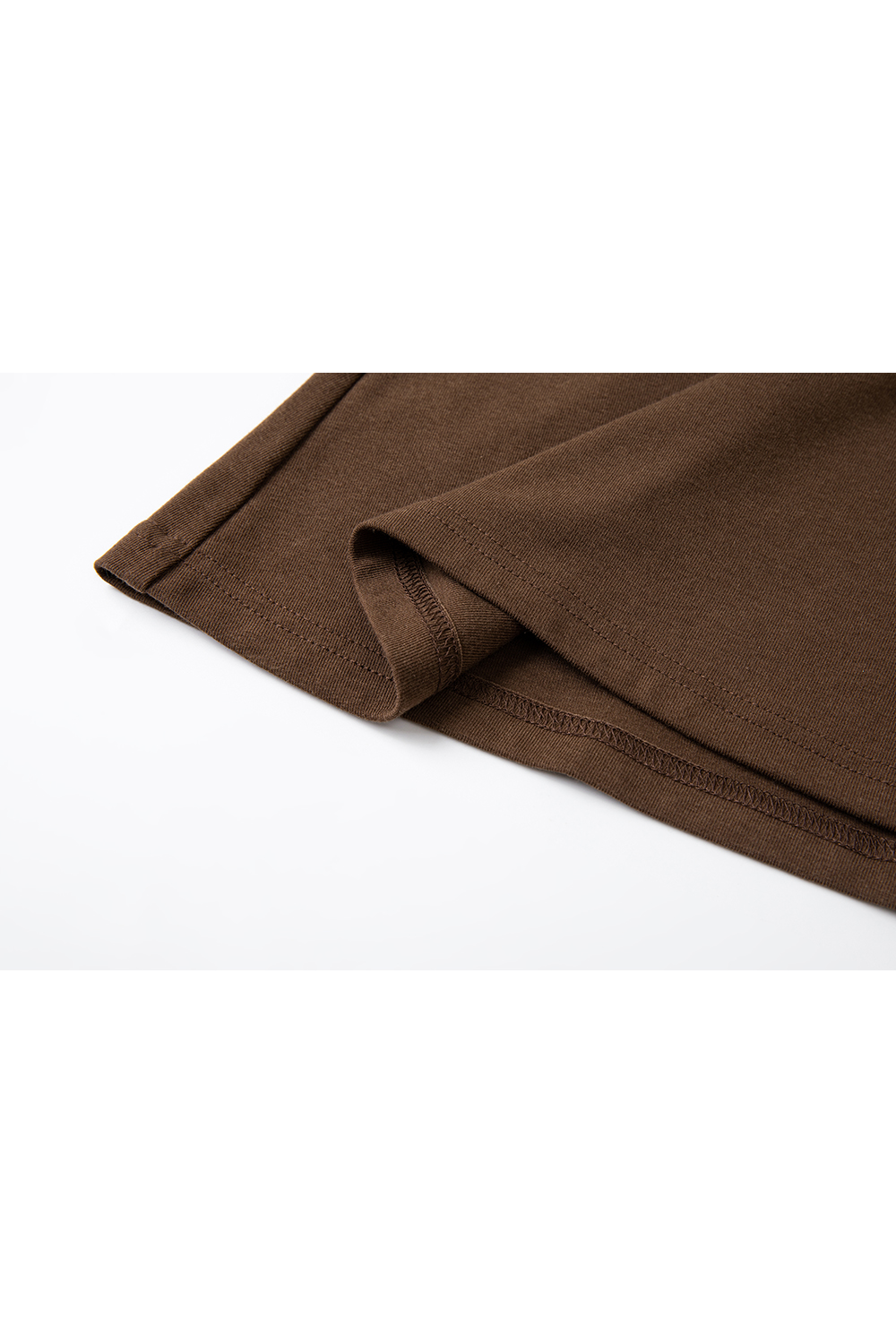 Lace-Trimmed Hooded Fit-and-Flare Dress