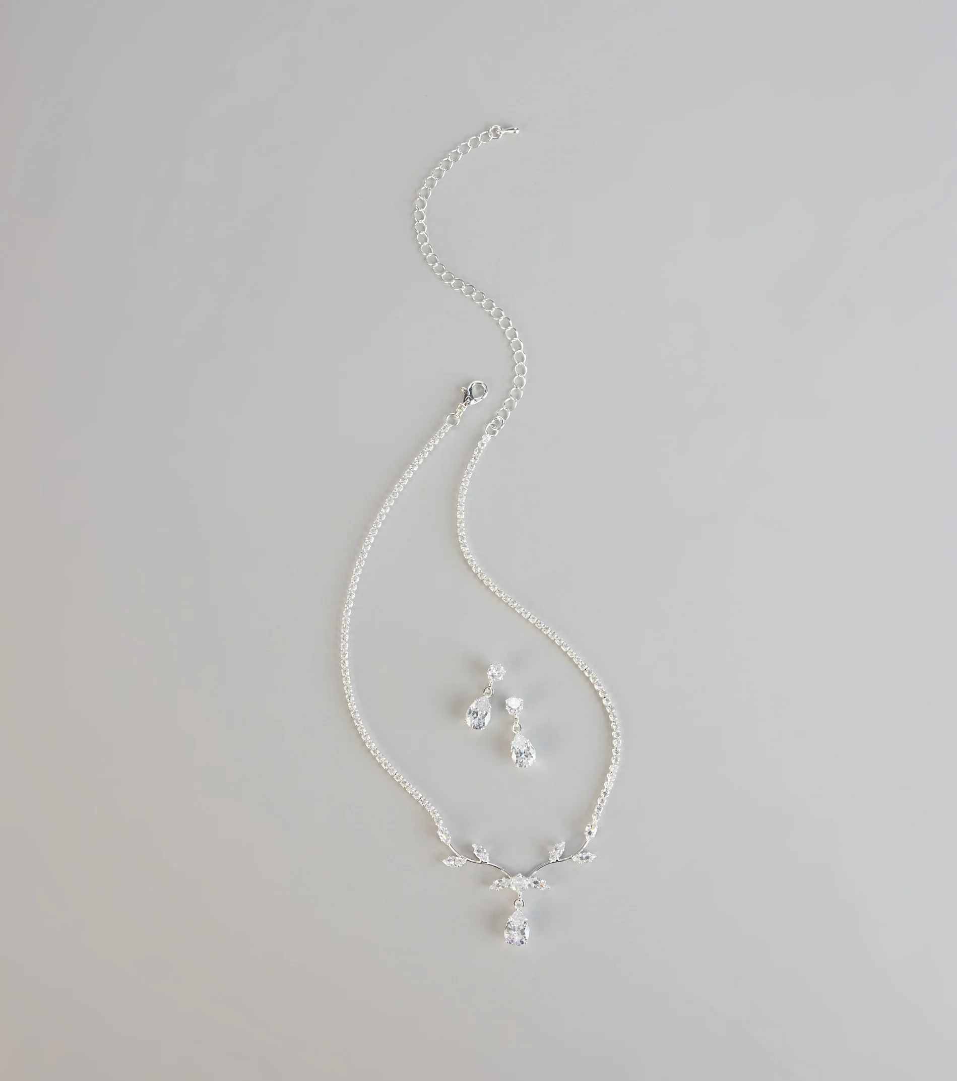 Radiant Luxe Cubic Zirconia Jewelry Set