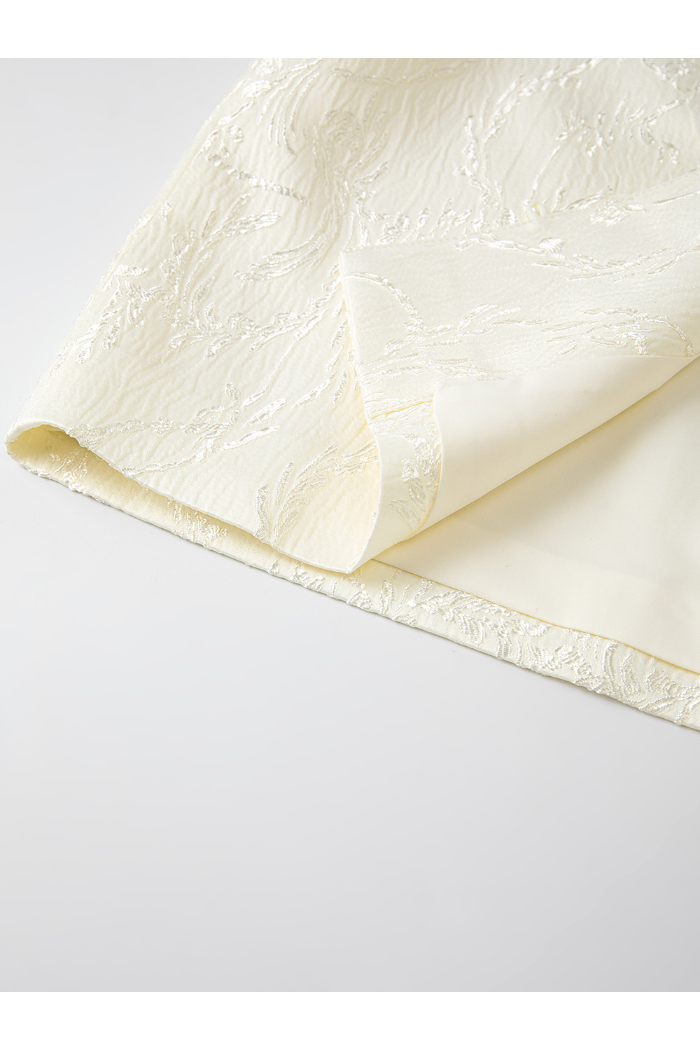 New Chinese Style Elegant Jacquard Vest and Round Neck Long Dress Two-Piece Set