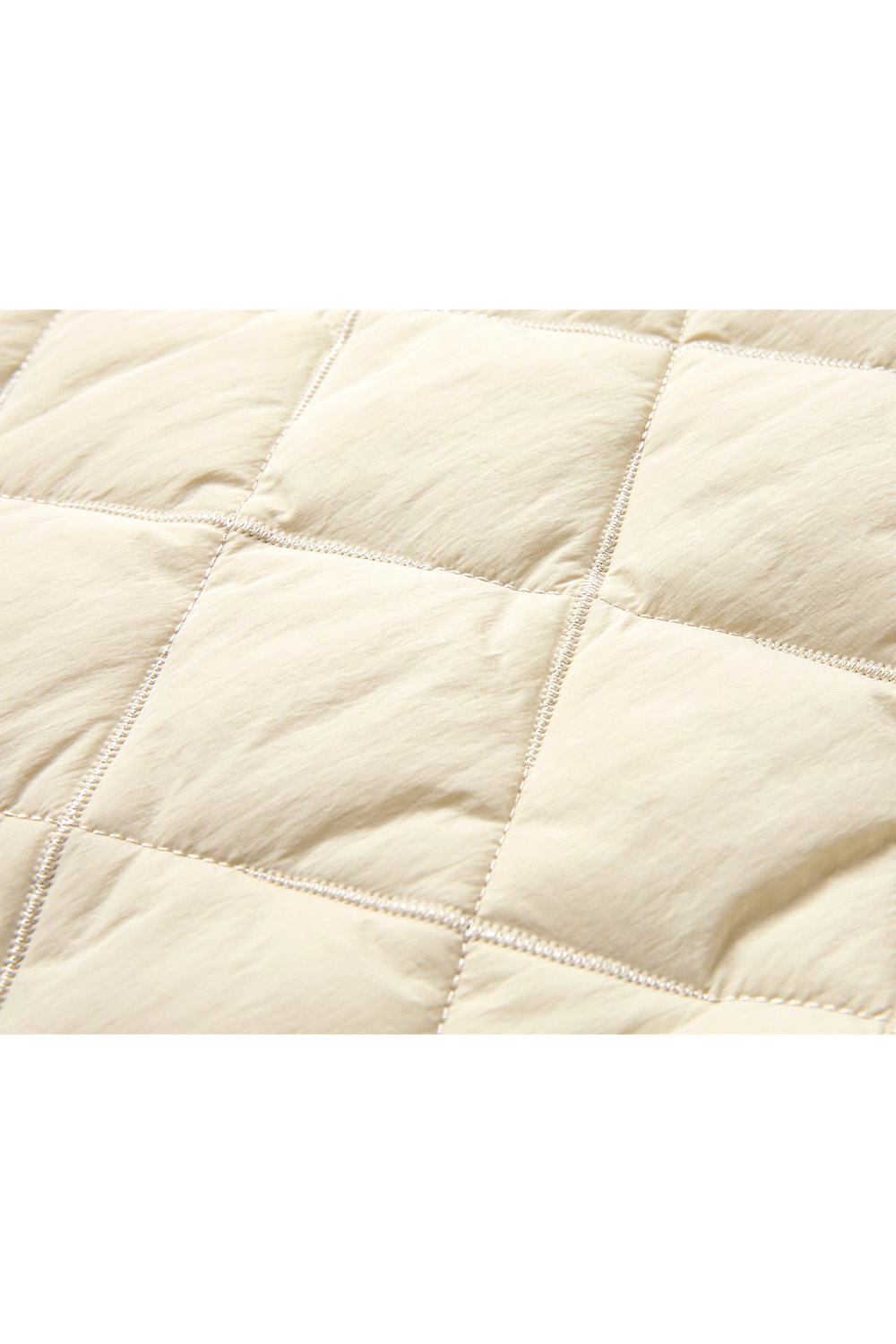 Lapel Diamond Short Cotton Coat