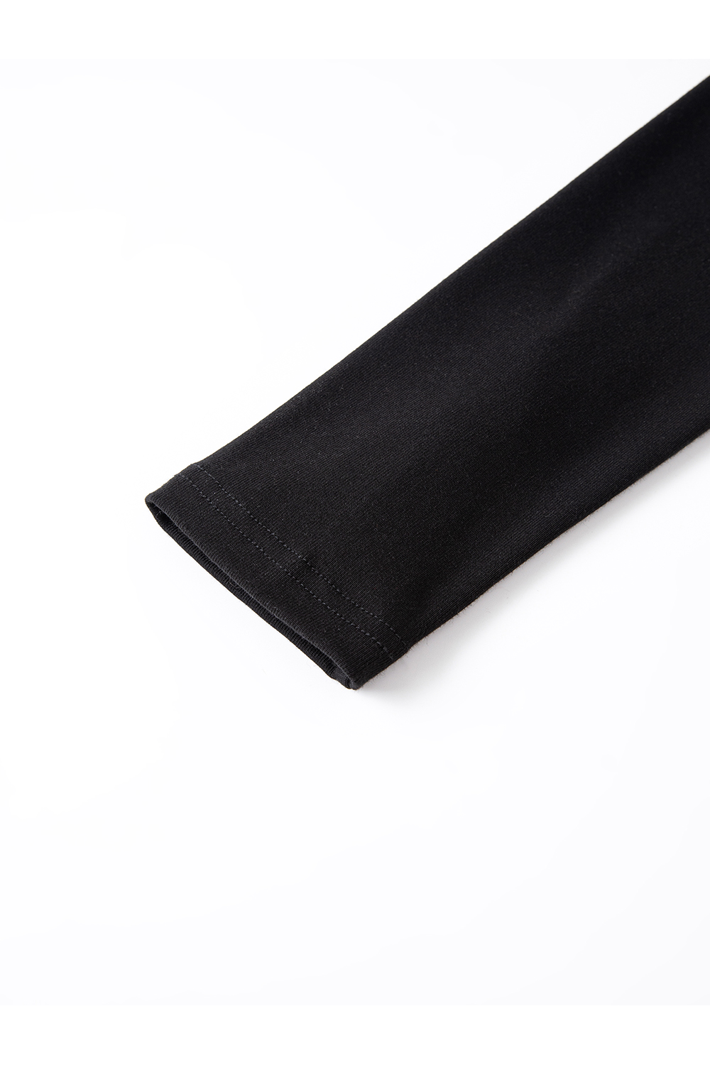 Asymmetric Hem Black Shift Dress