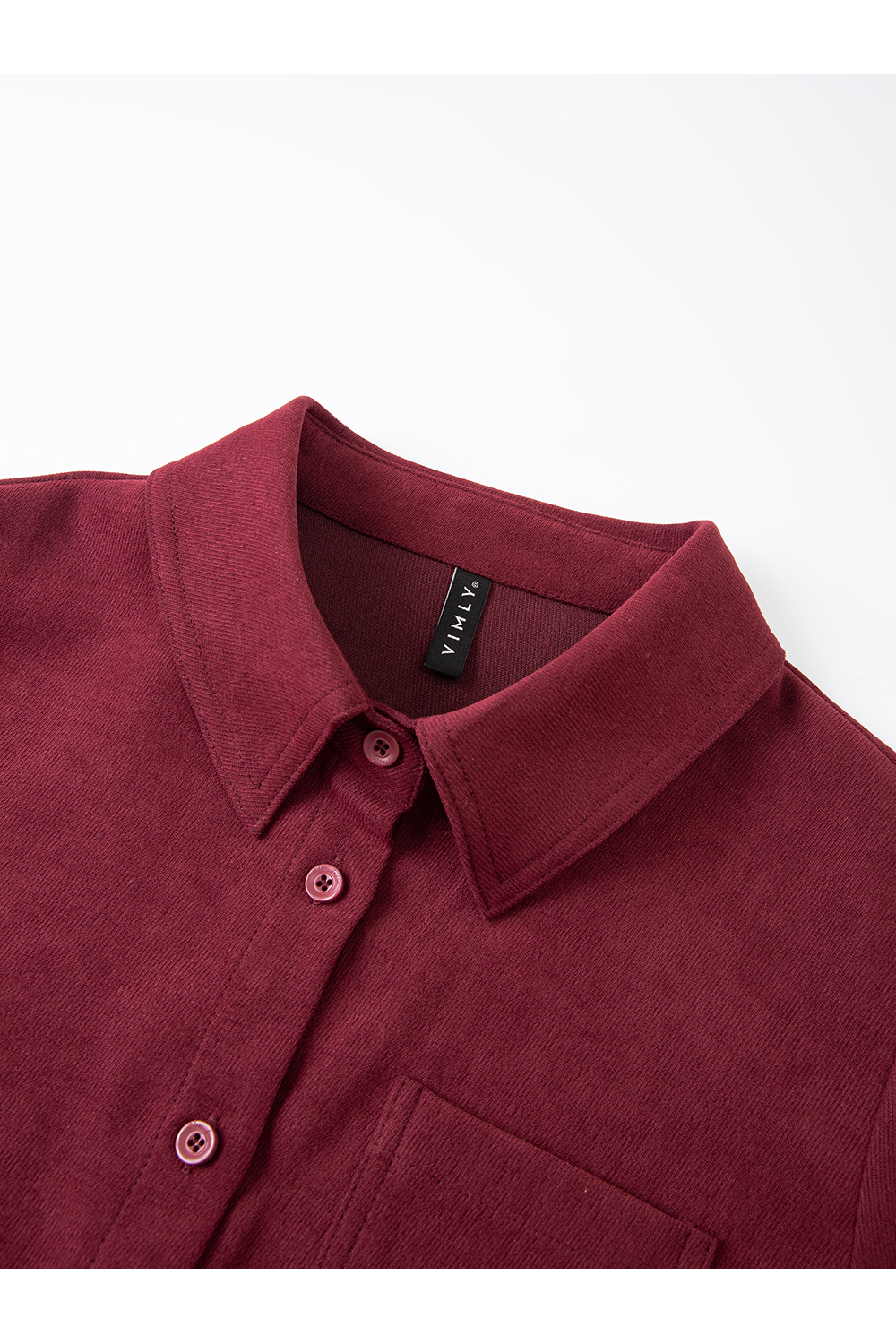 French Vintage Lapel Slimming Shirt Dress