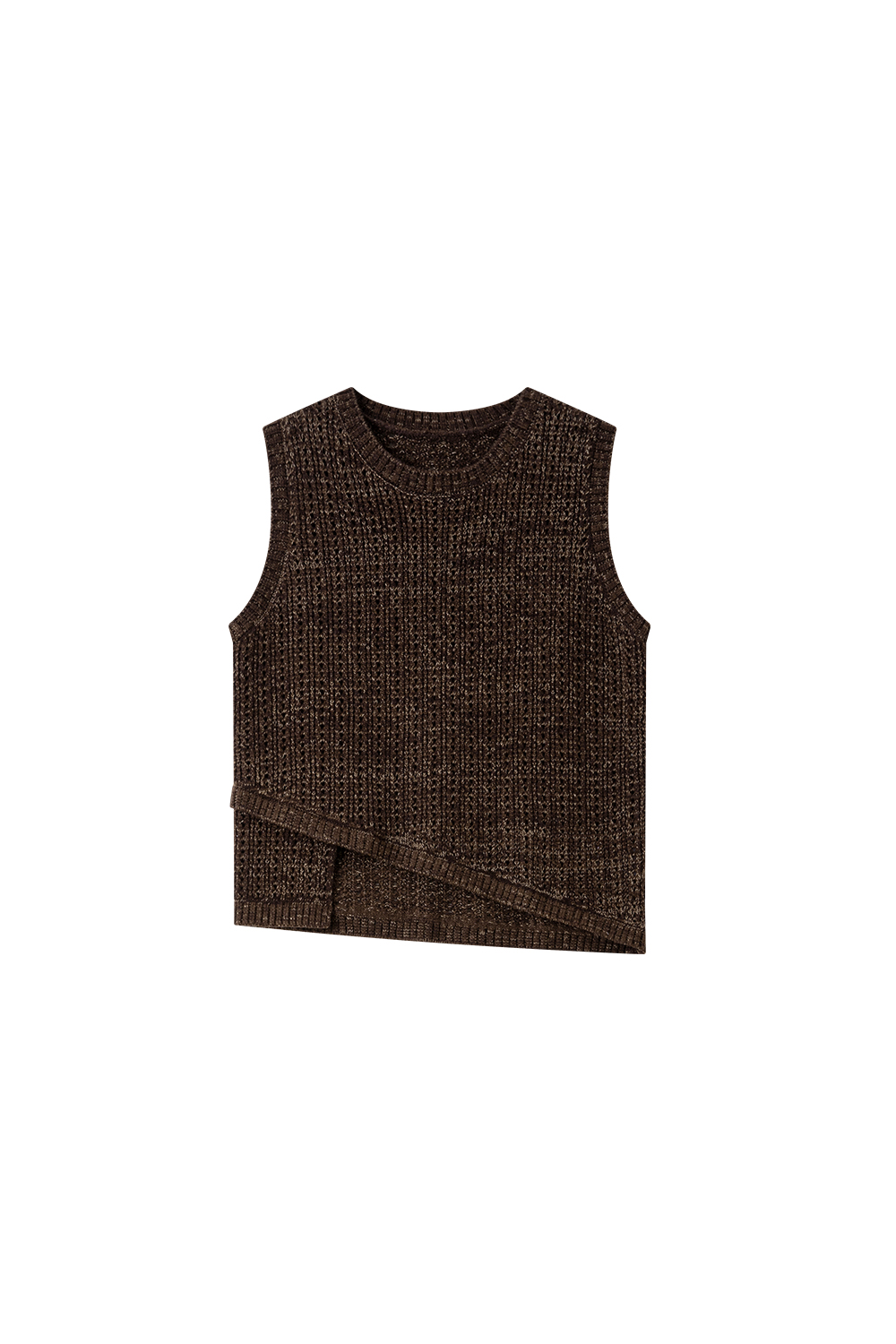 Irregular vest knitted dress two-piece suit