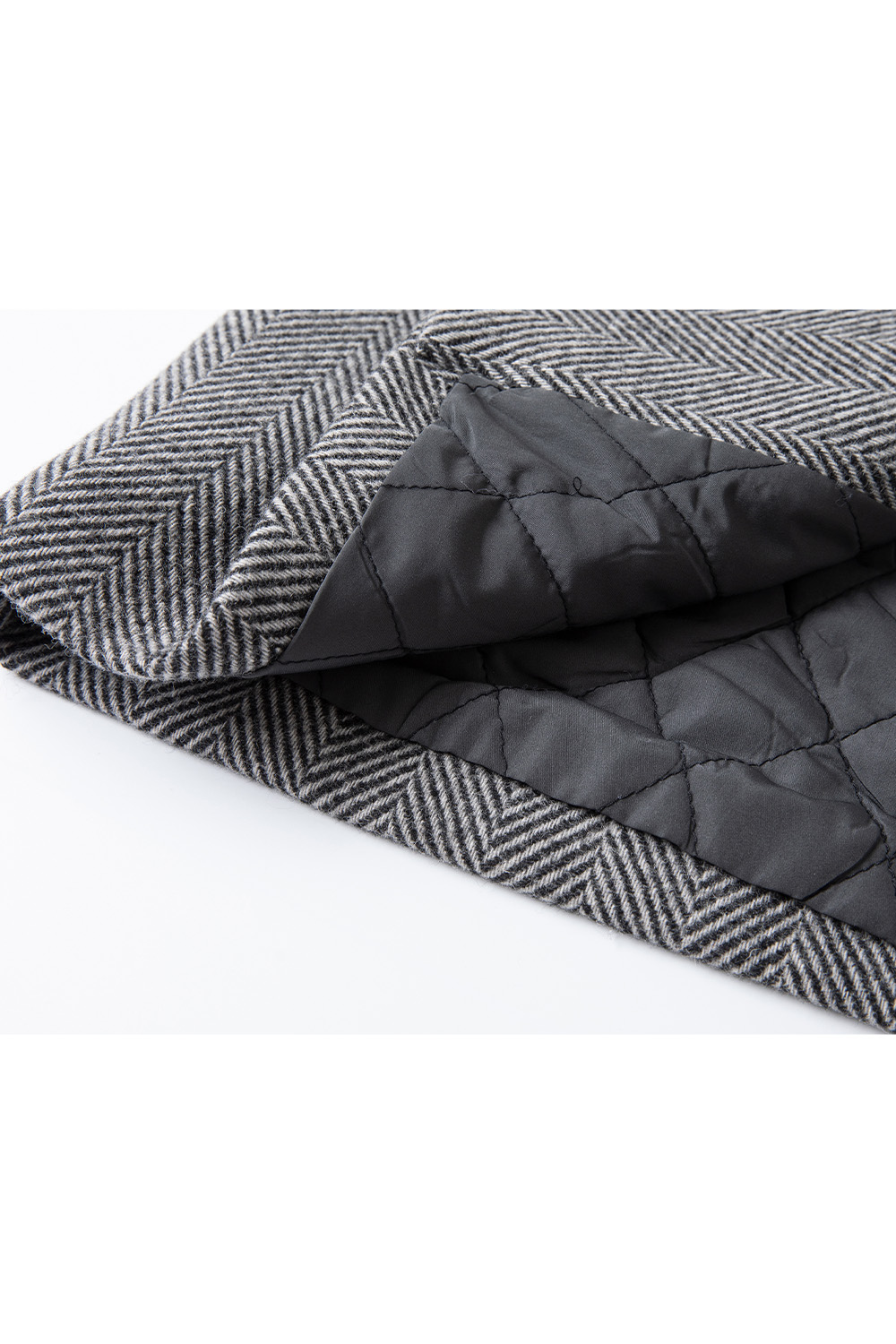 Wool blend trench coat