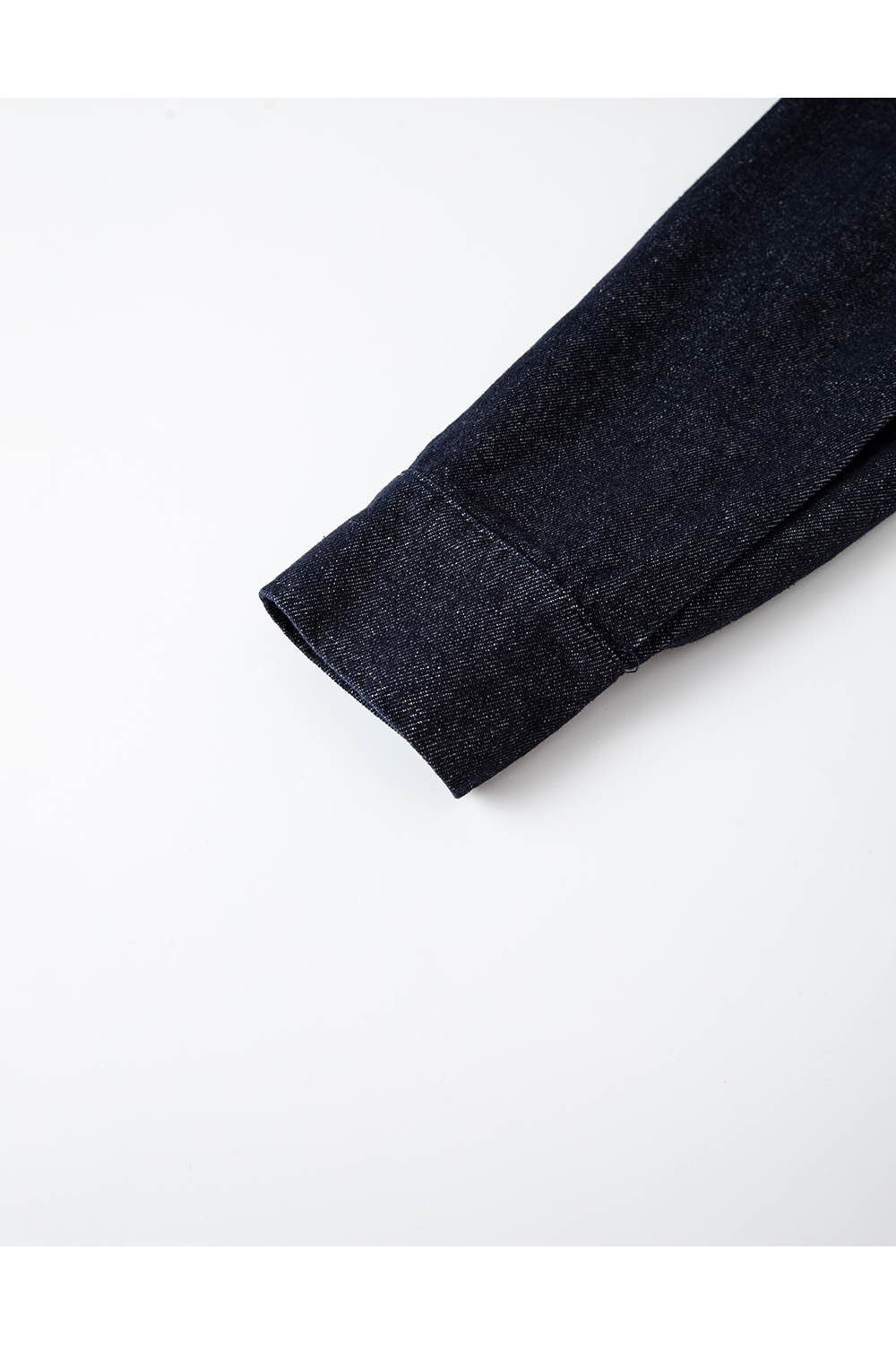 Washed Denim Jacket with Youthful Straight Cut