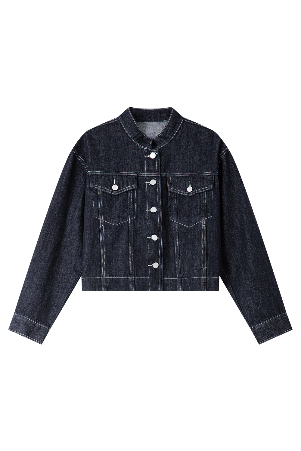 Hong Kong Style Retro Casual Denim Jacket