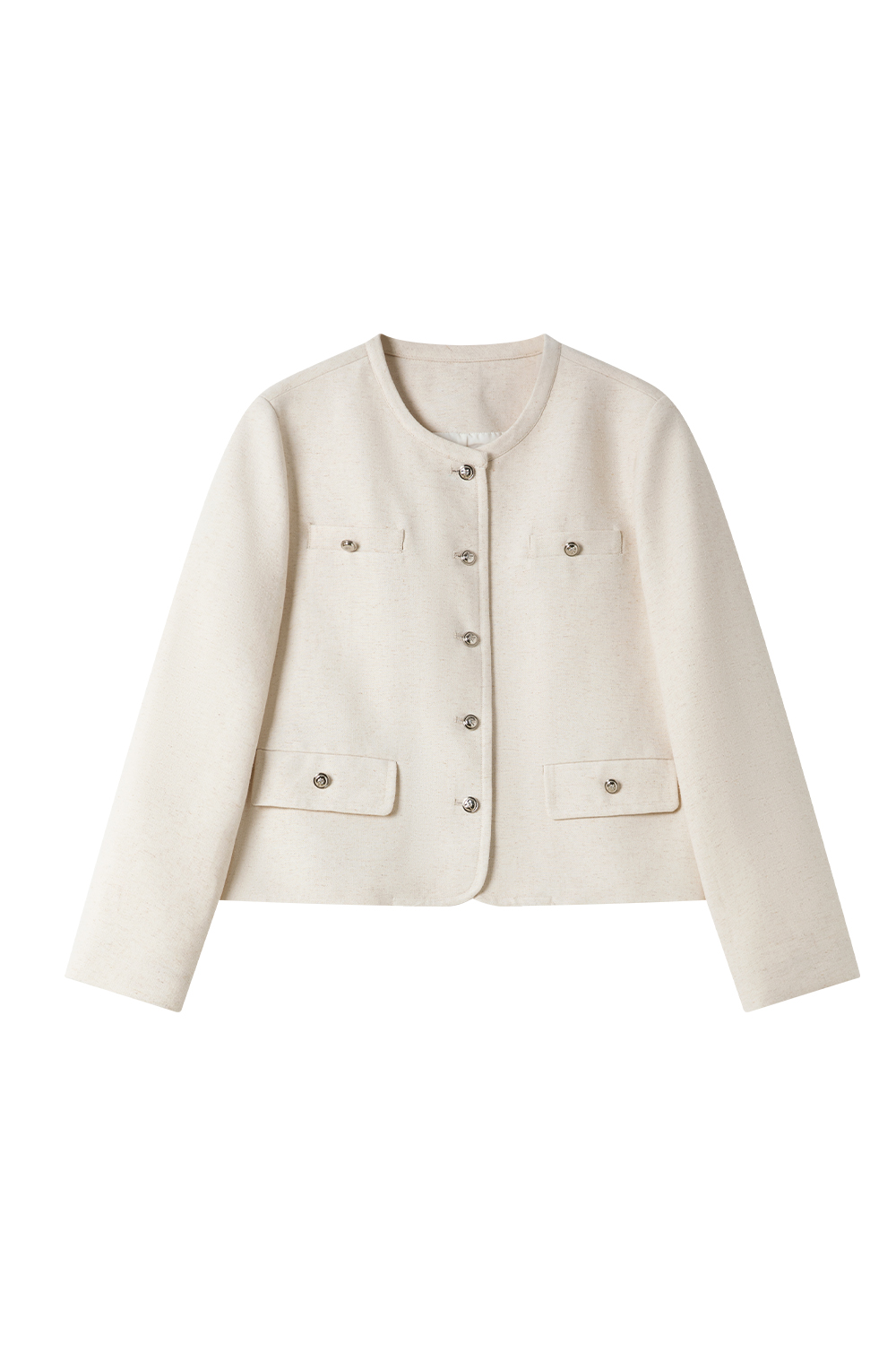 Metal Button Short Jacket