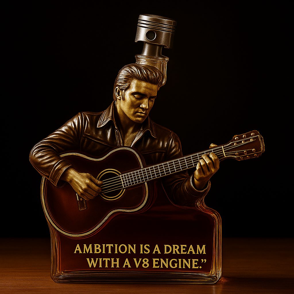 Commemorative Whiskey Bottle