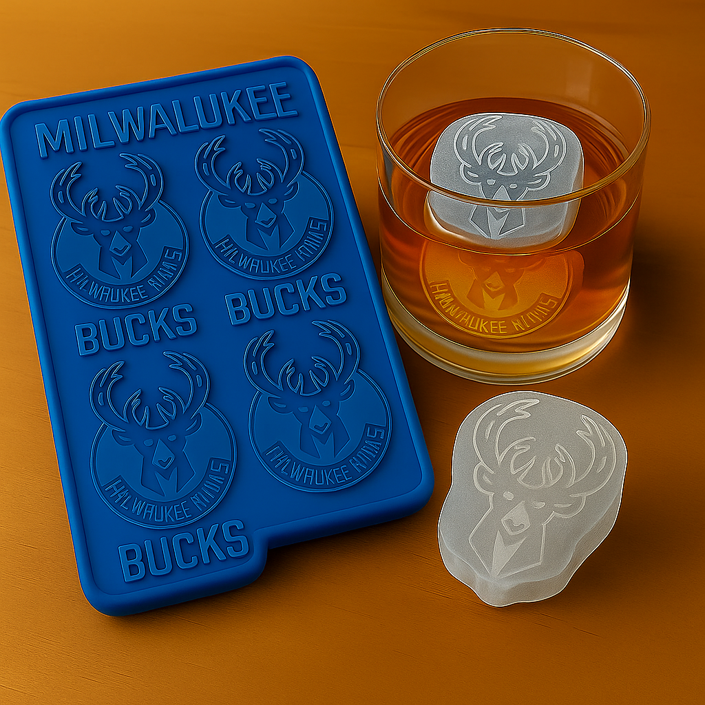 Milwaukee Bucks Ice Mold Set โ€“ Chill Like a Champion