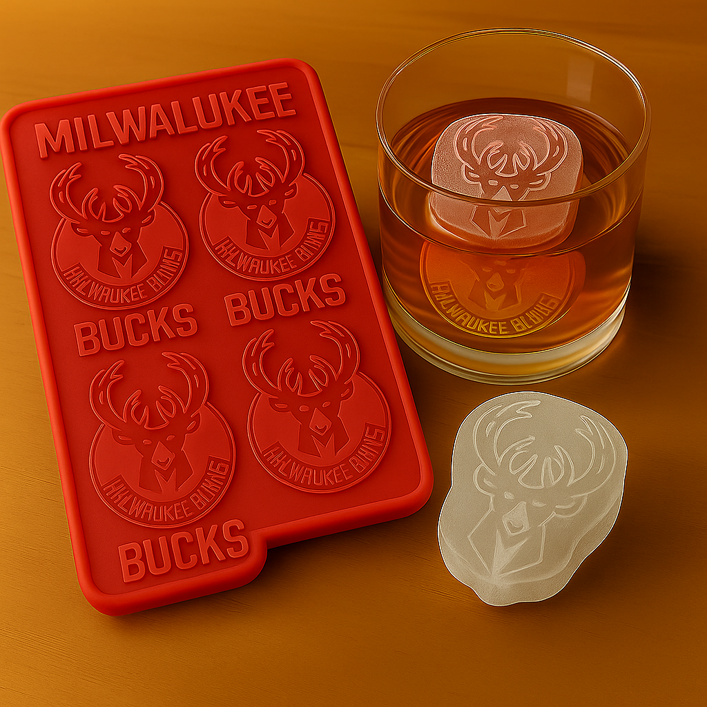 Milwaukee Bucks Ice Mold Set โ€“ Chill Like a Champion